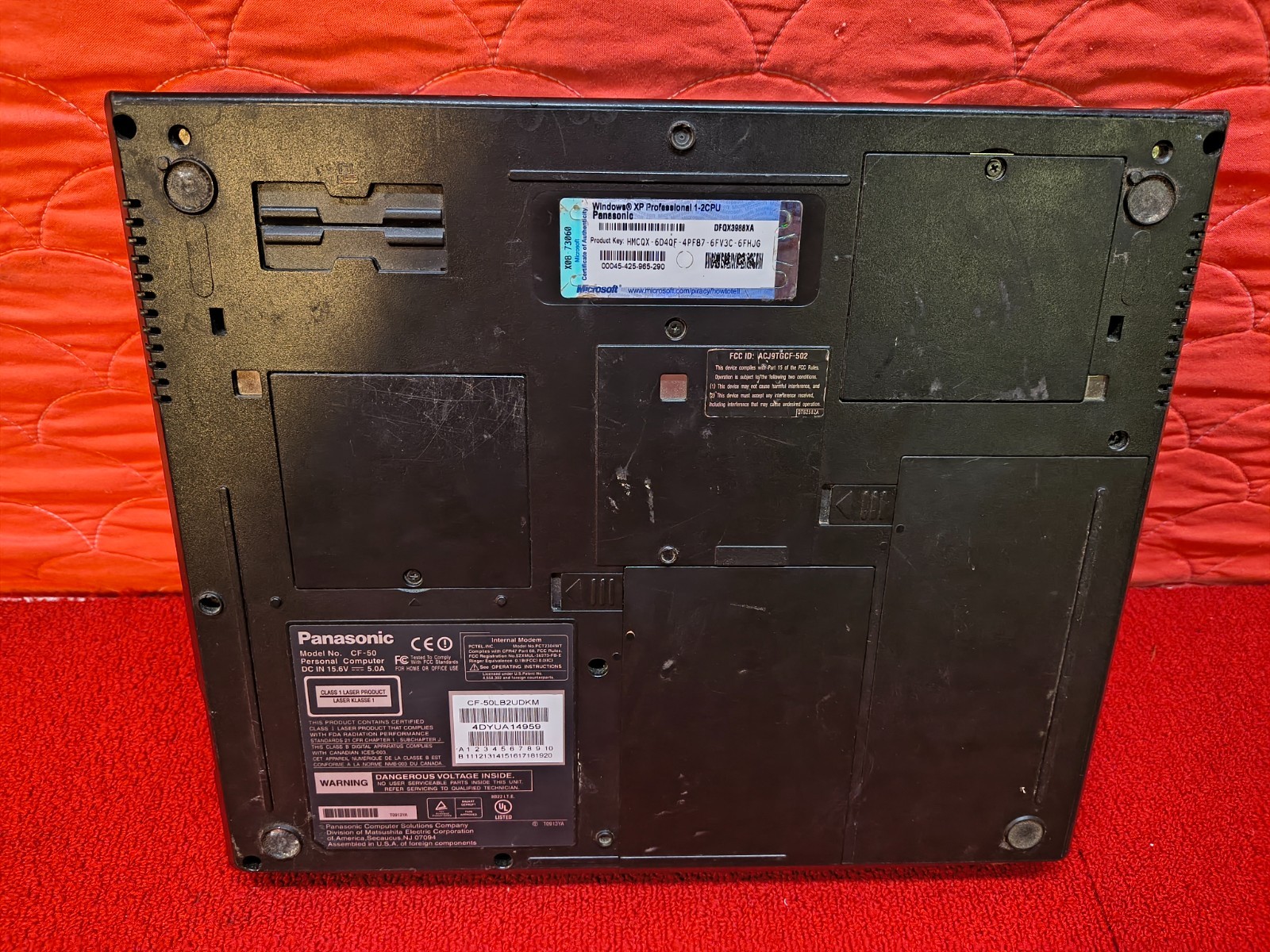 Used Panasonic Toughbook CF-51 15.4″ Laptop 256MB Good Condition