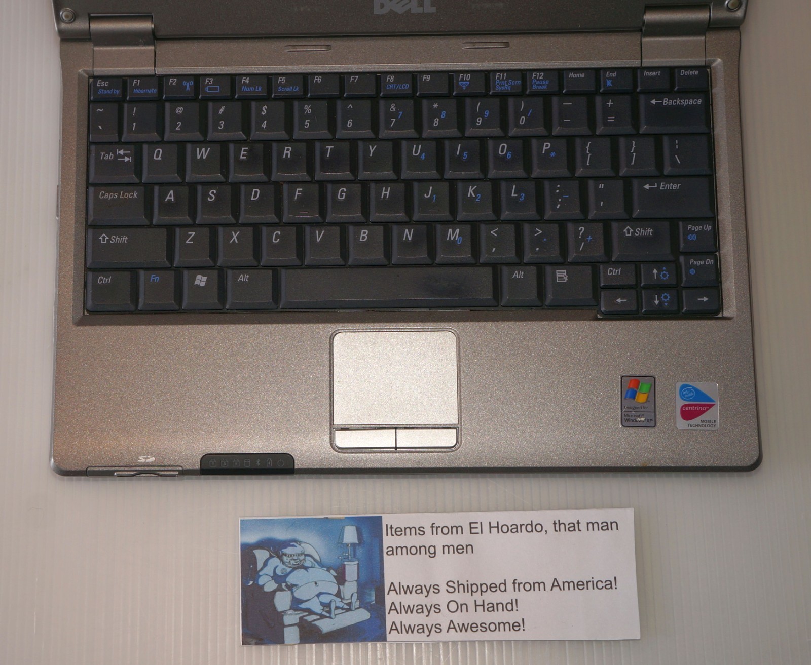 Dell Latitude X1 1.1Ghz Pentium M 1.25GB Ram 30GB HDD Windows XP Pro 32 Bit