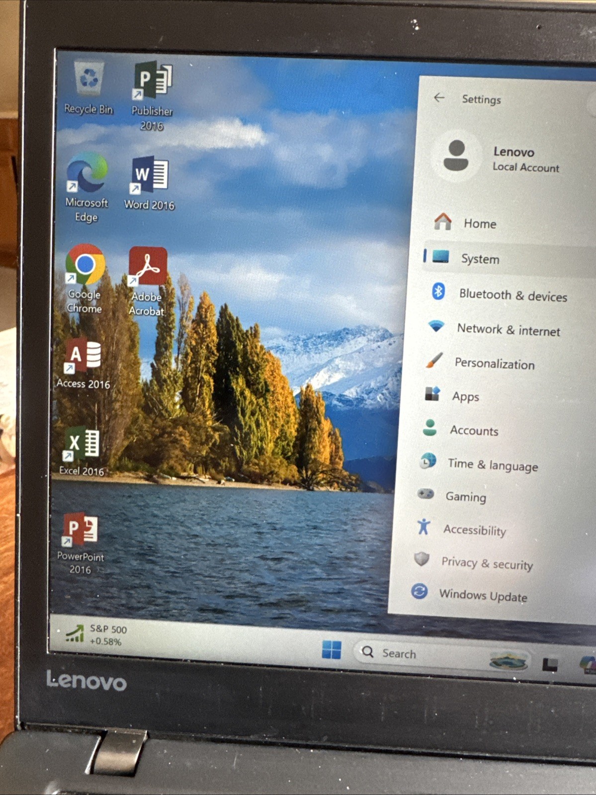 Lenovo ThinkPad T470s 14″ Intel i7-6600U 8GB Ram 256 SSD Laptop Win 10 w/Office