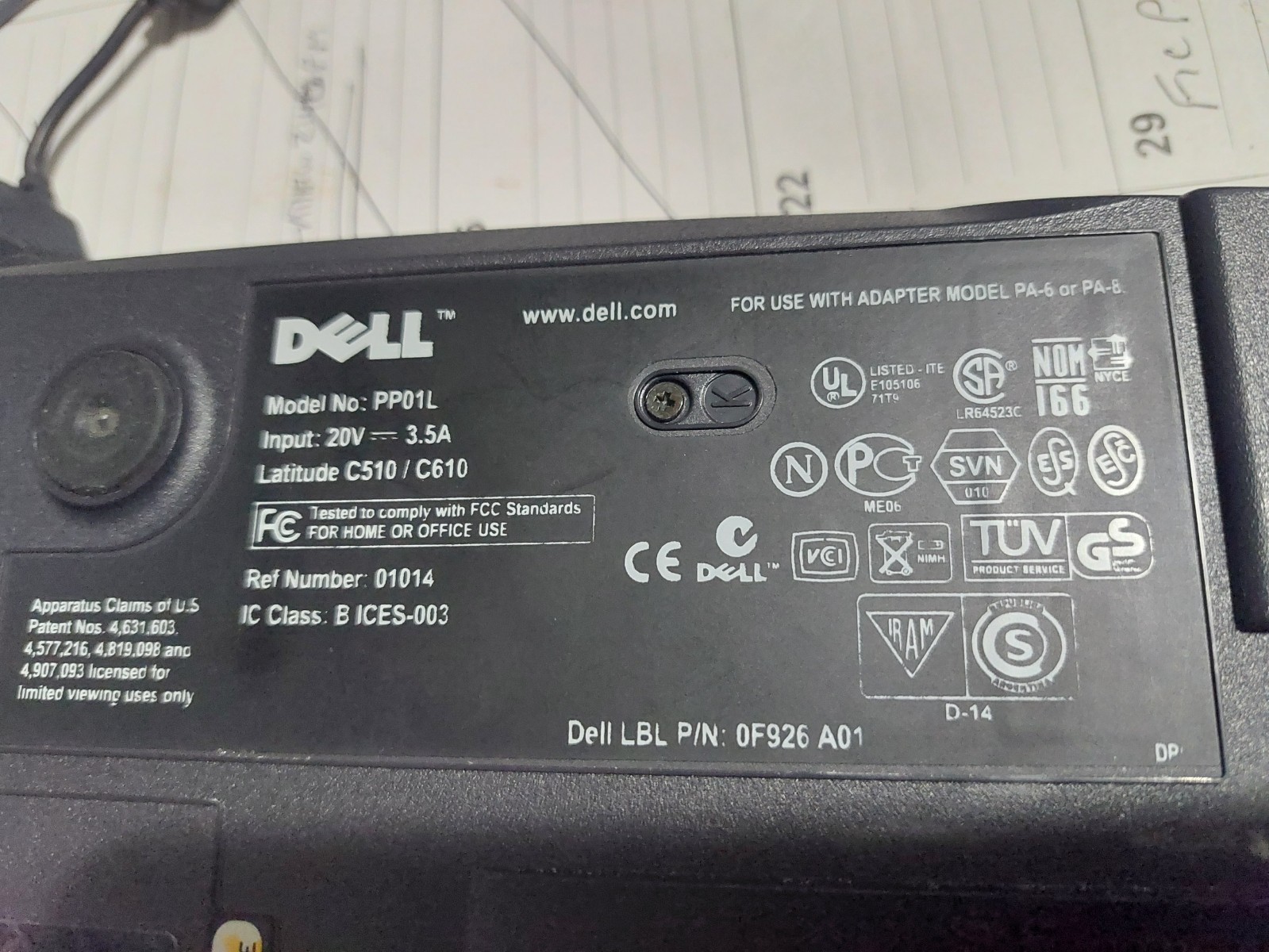 DELL LATITUDE C510 laptop Celeron 1.06Ghz 256MB RAM 20GB HD WIN XP TESTED
