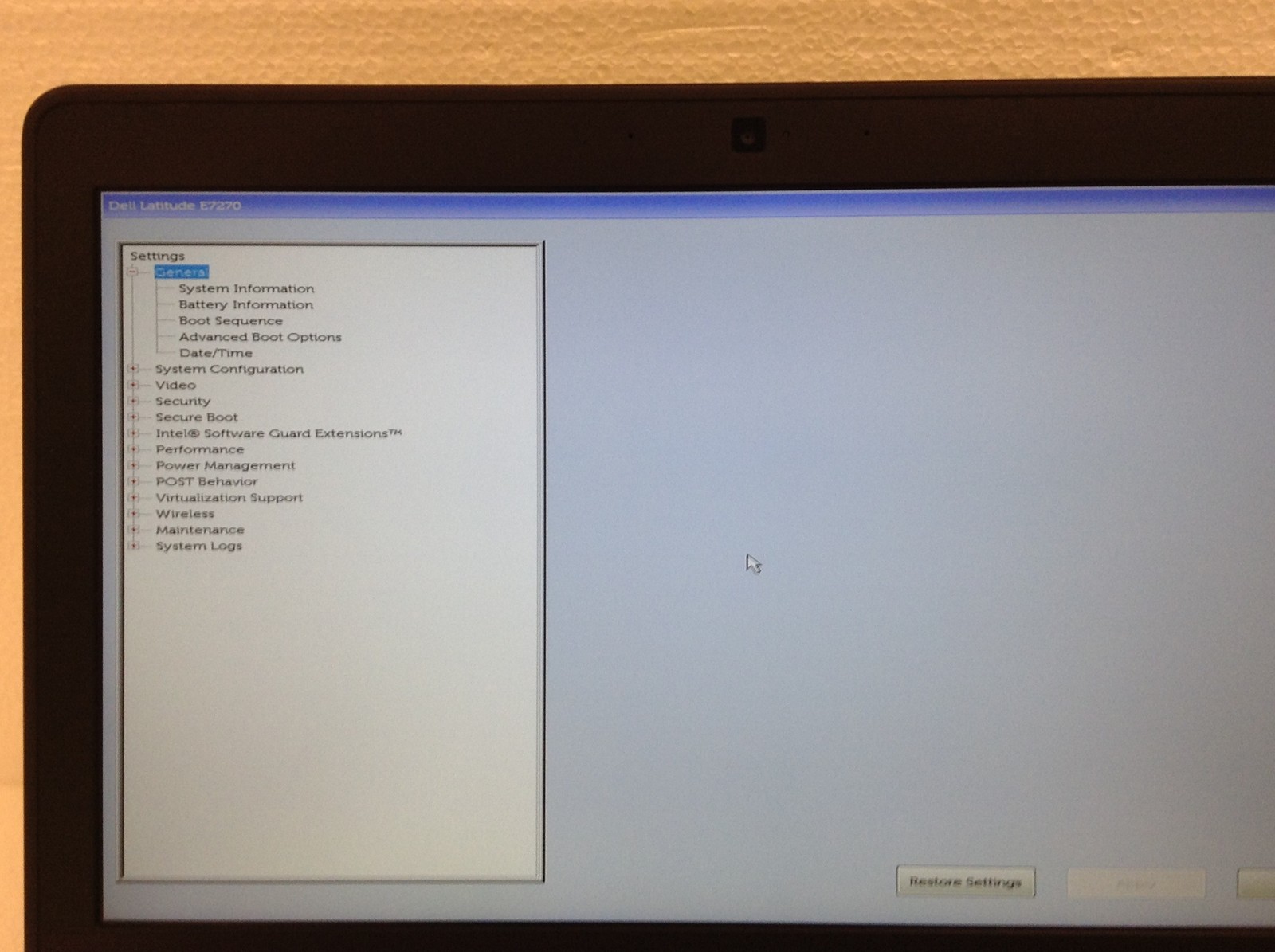 Dell Latitude E7270 Laptop i5-6300U 2.40GHz 12.5″FHD w/ Ac Adapter, NO HDD & RAM