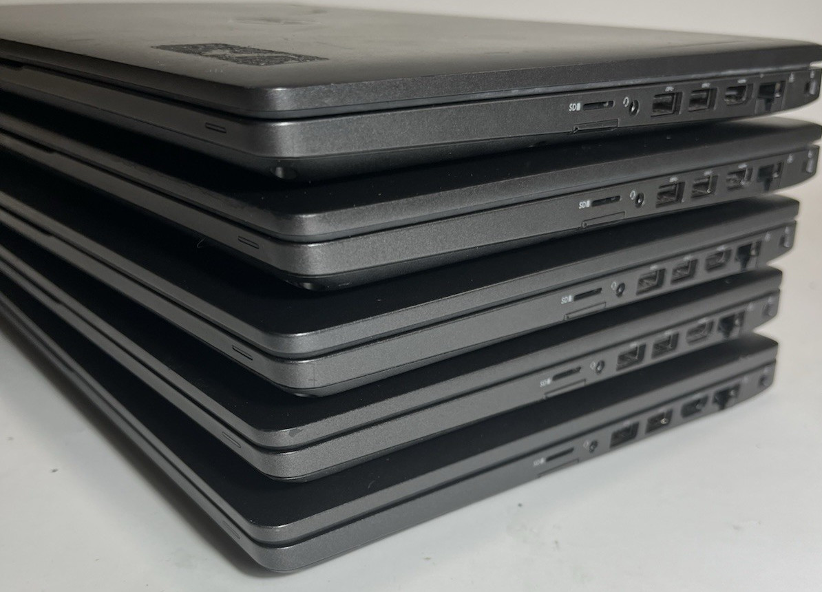 LOT OF 5 Dell Latitude 5400 14″ i7-8665U @1.90GHz – 8GB RAM – 128GB SSD – W11P