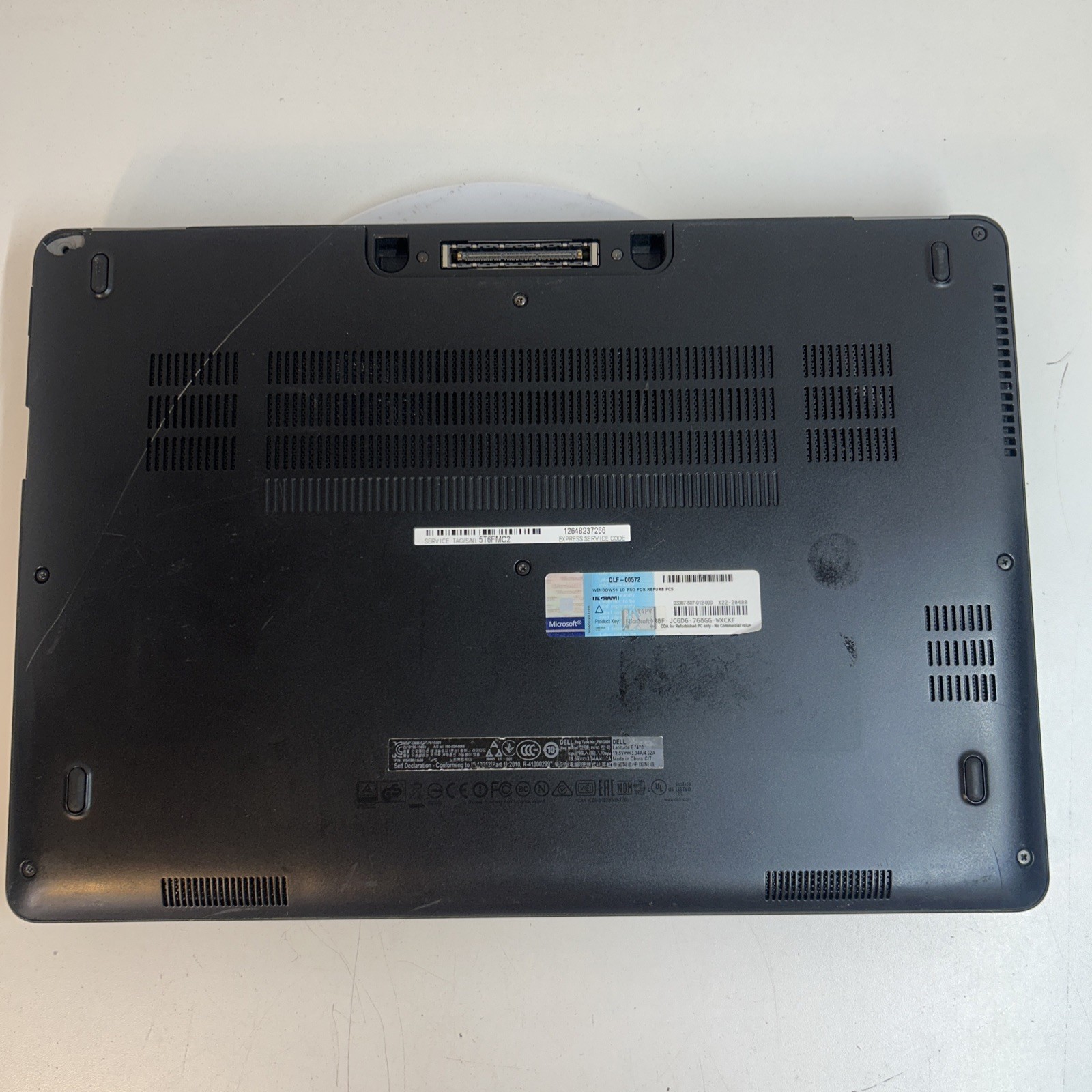 Dell Latitude E7470 Intel Core i5-6300U 2.40GHz 8GB RAM 128GB SSD W10P 🔋Poor