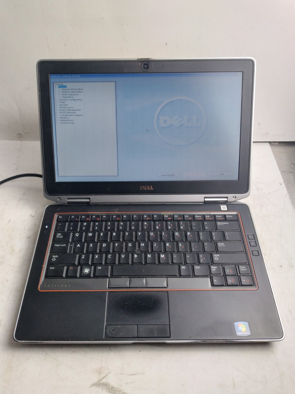 Dell Latitude E6320 w/i7-2620M, 4GB RAM, 13.3″ Laptop for Parts/Repair