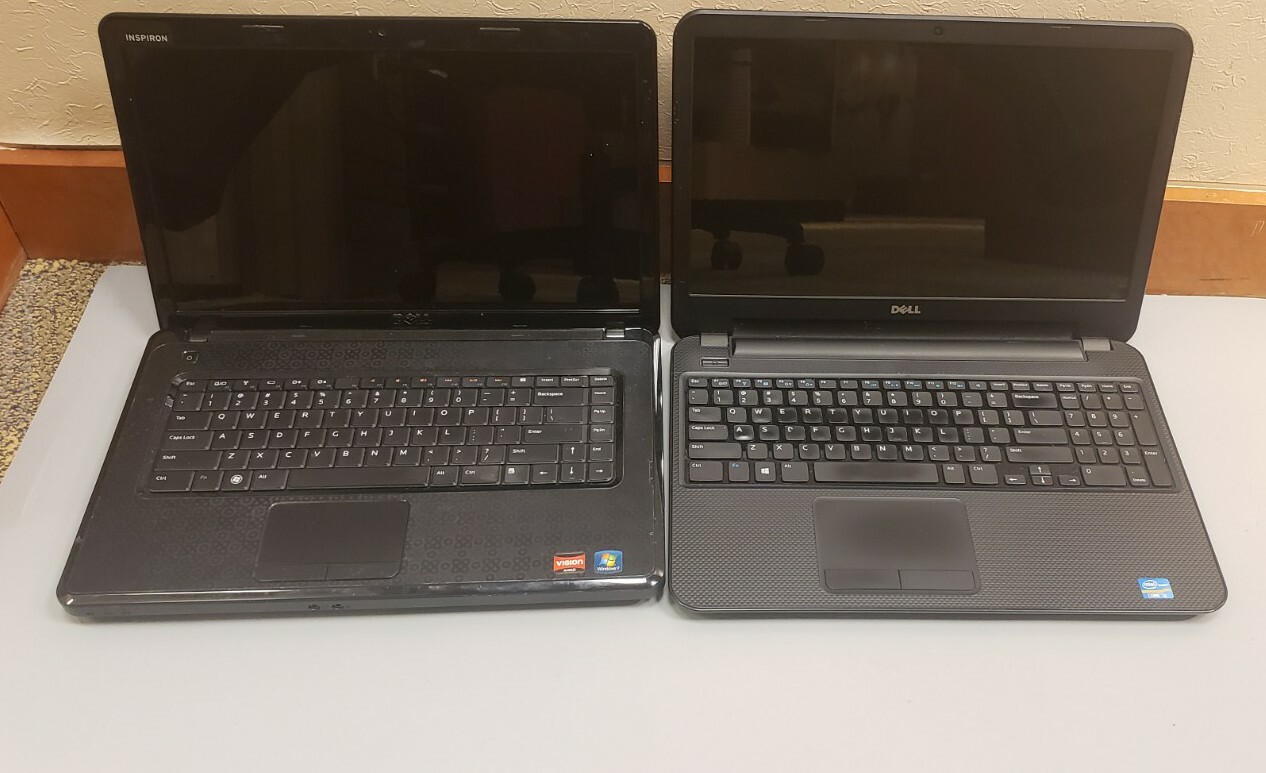 Lot of 2 DELL Inspiron 3521 /M5030 Intel Core i3/AMD 0GB RAM 0GB HDD For PARTS