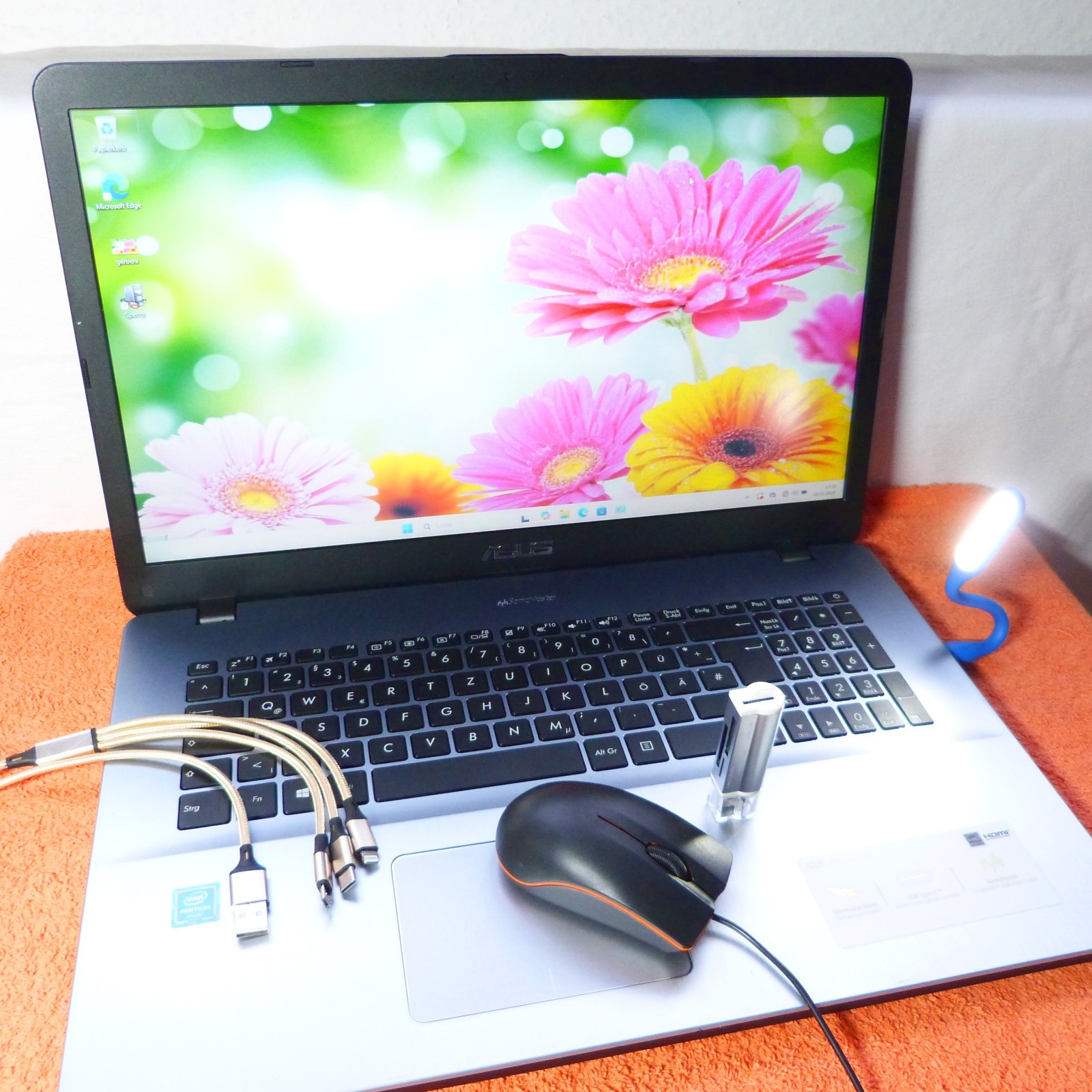 XXL LOT Asus F705 Vivo UltraBook 17″ HDPLUS l SSD Windows 11 l USBC HDMI