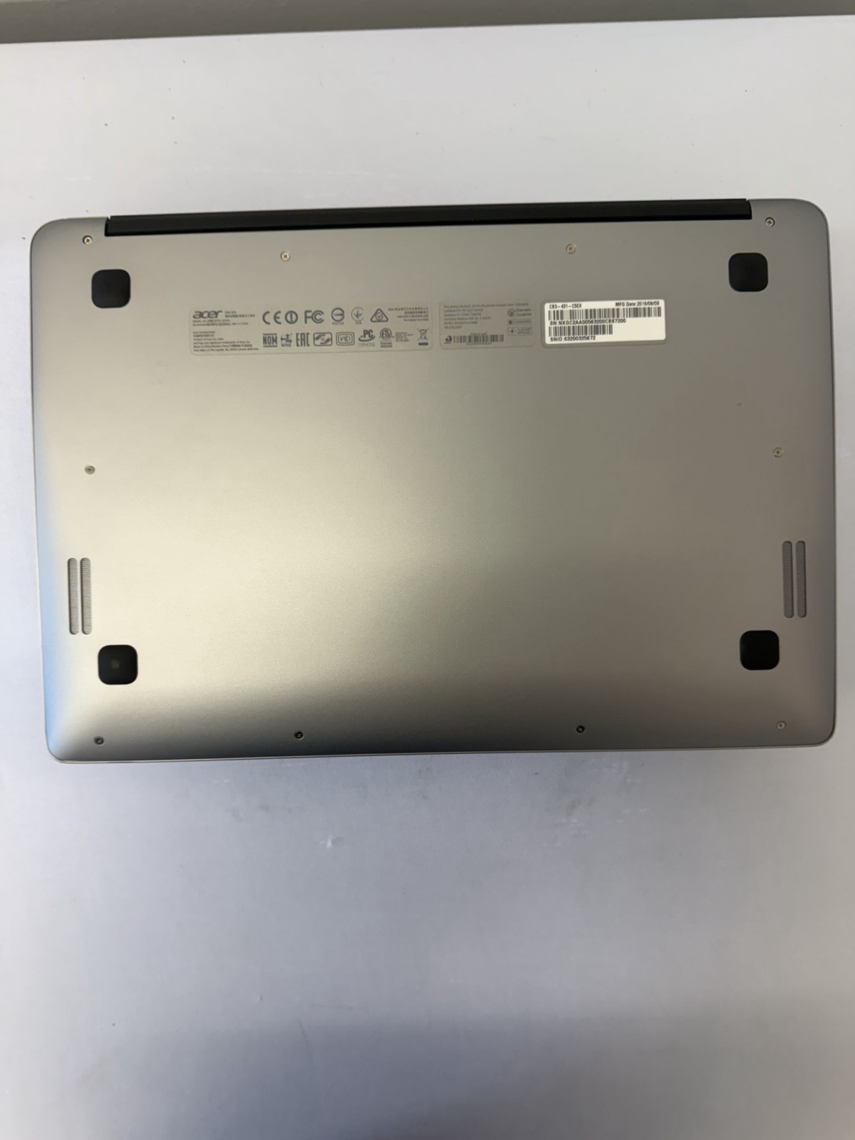Acer Chromebook 14 CB3-431-C5EX Laptop – Intel Celeron N3160 – Read Desc