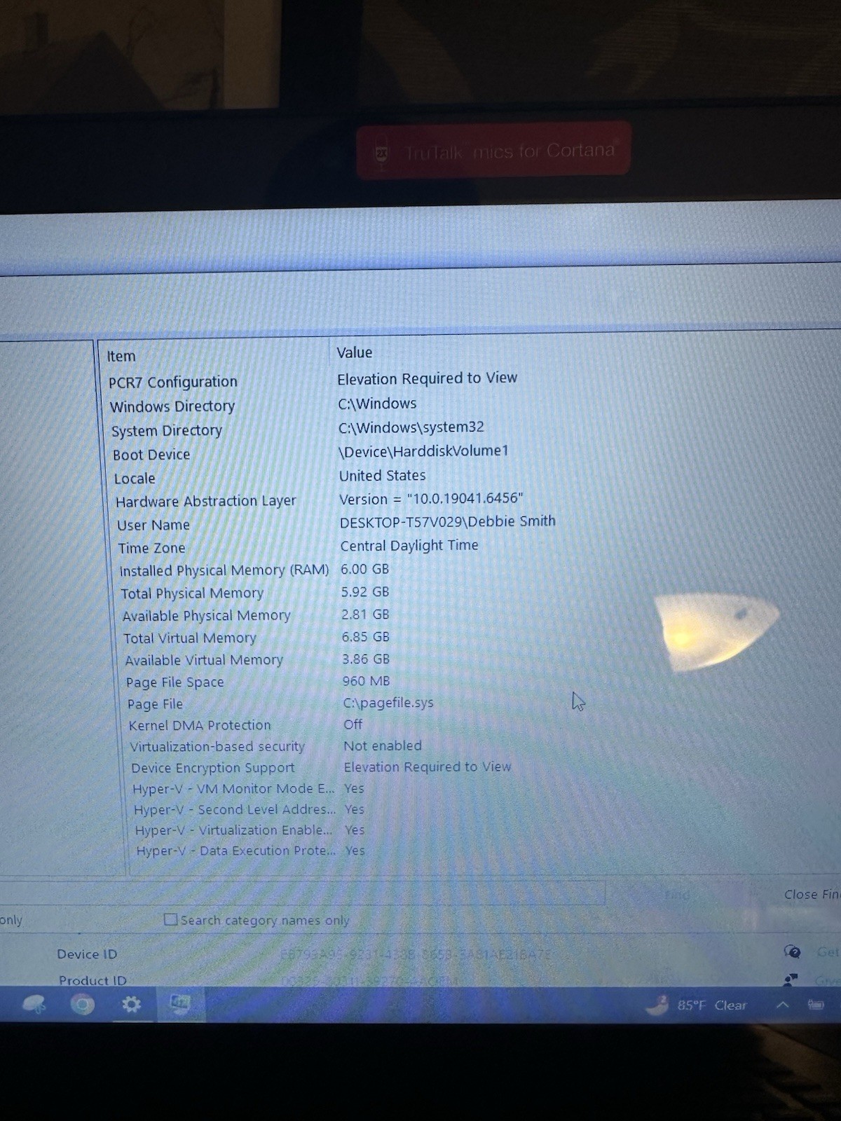 Toshiba Satellite E45W-C4200X 14in. (256GB, Intel Core i3 5th Gen., 2.1GHz, 6GB)