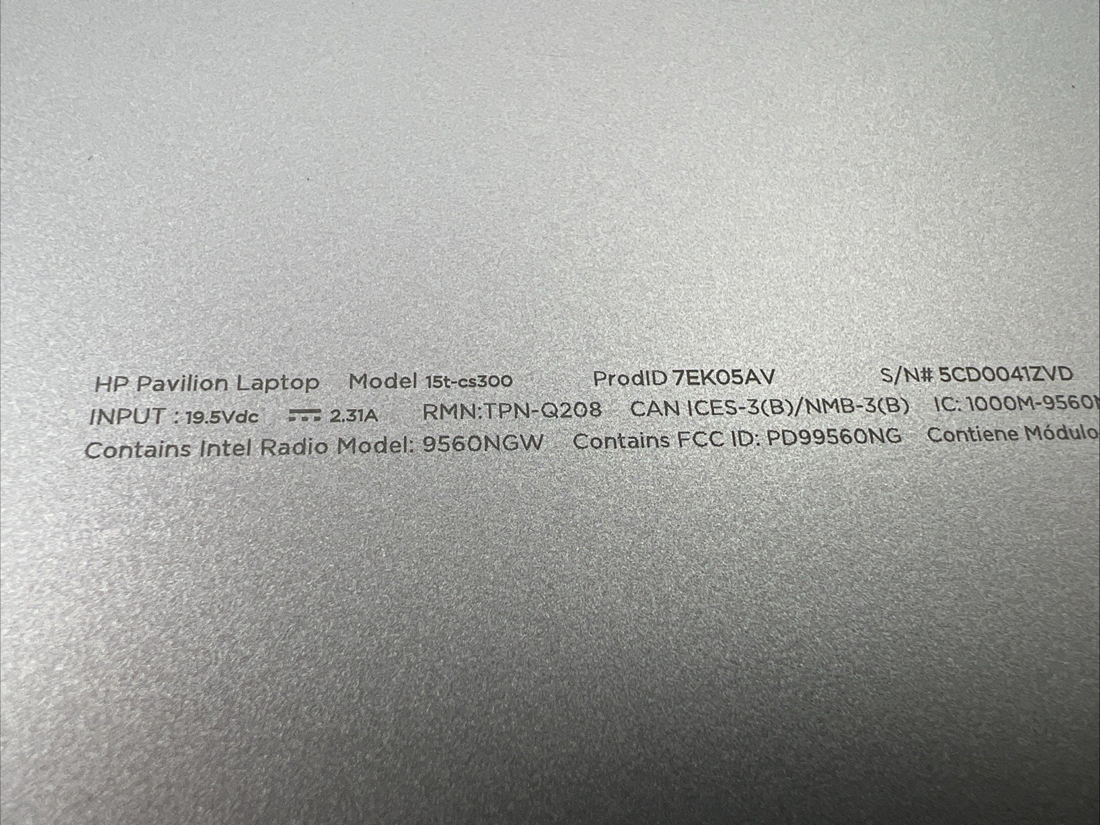 HP Pavilion 15t-cs300 15.6″ FHD i7-1065G7 16GB 1TB SSD Windows 11 w/AC Tested
