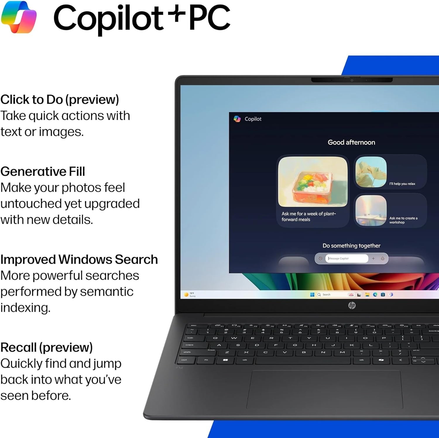 HP OmniBook 3 16″ Next Gen AI PC Laptop 8-Core Snapdragon X X1-26-100 16GB 512GB
