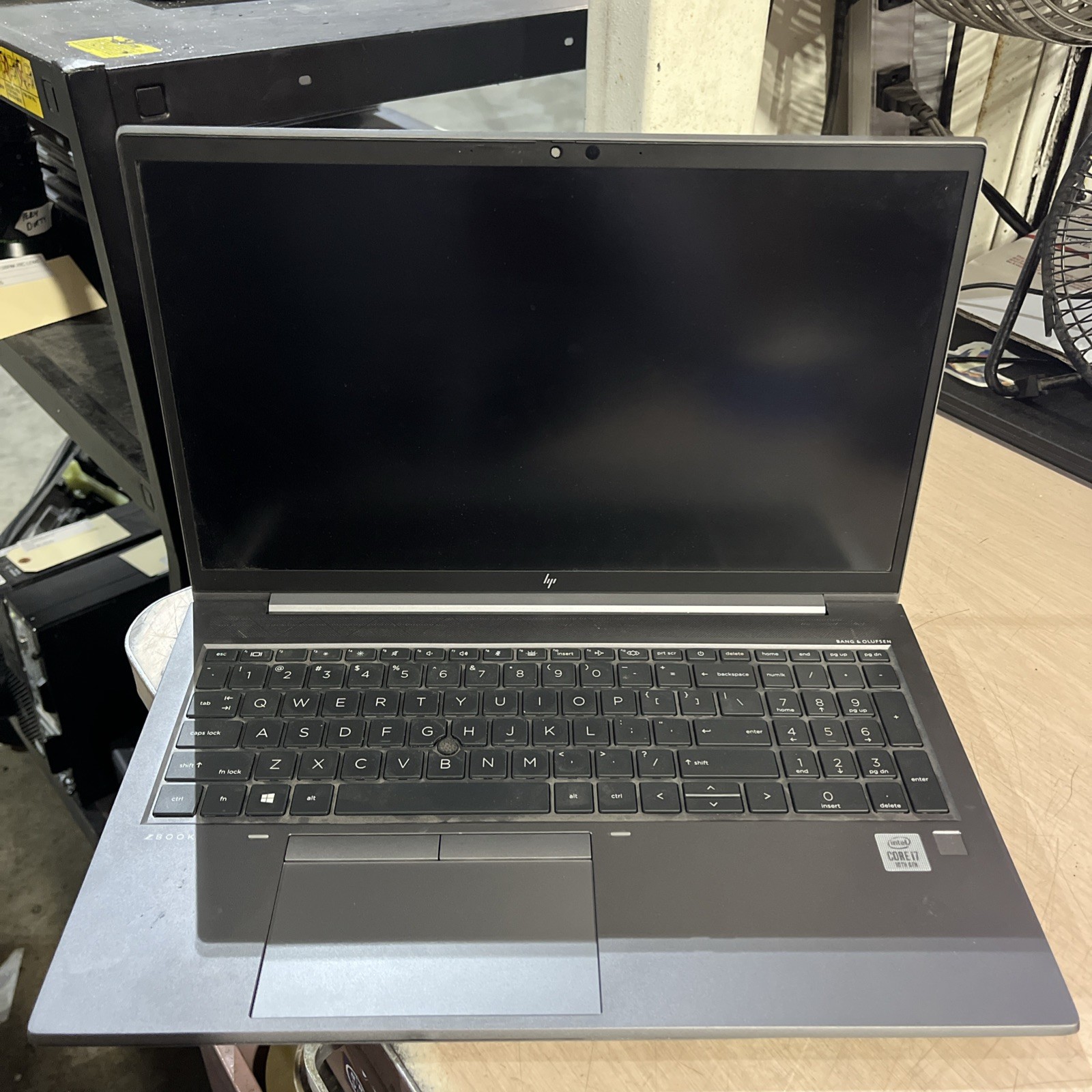 HP ZBOOK FIREFLY 15 G7 INTEL CORE I7 10TH GEN 8GB RAM NO HD