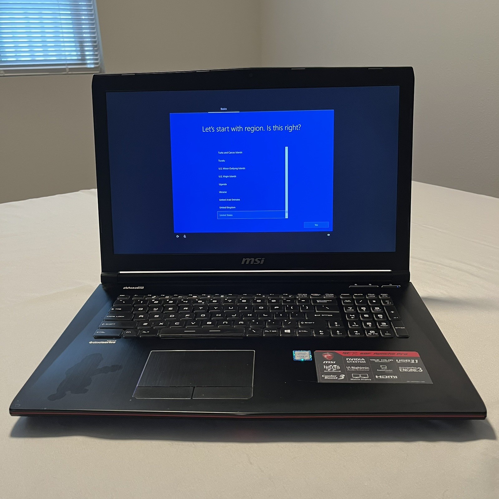MSI GE72 6QF Apache Pro 17.3” Gaming Laptop | i7 | GTX 970M | 16GB RAM | SSD + H