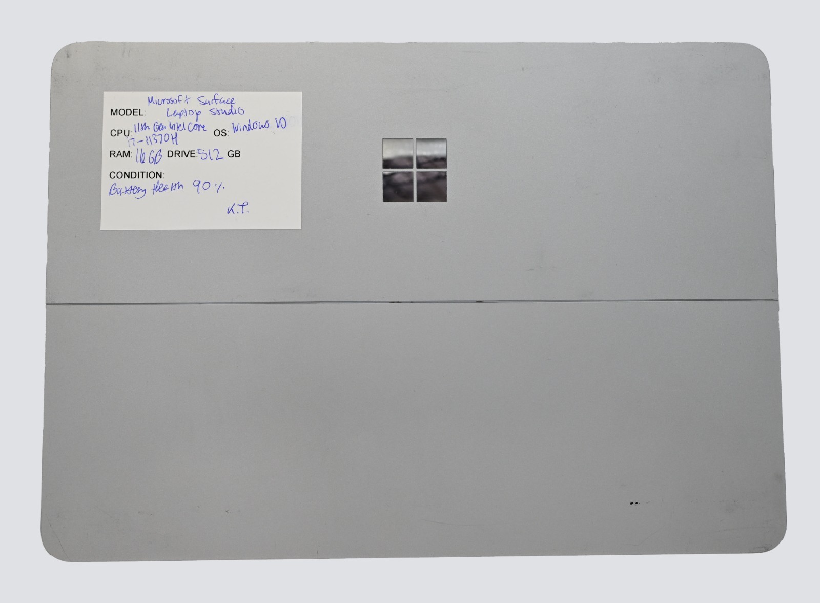 Microsoft Surface Laptop Studio i7-11370H 3.3GHz 16GB RAM 512GB SSD RTX Ti 3050