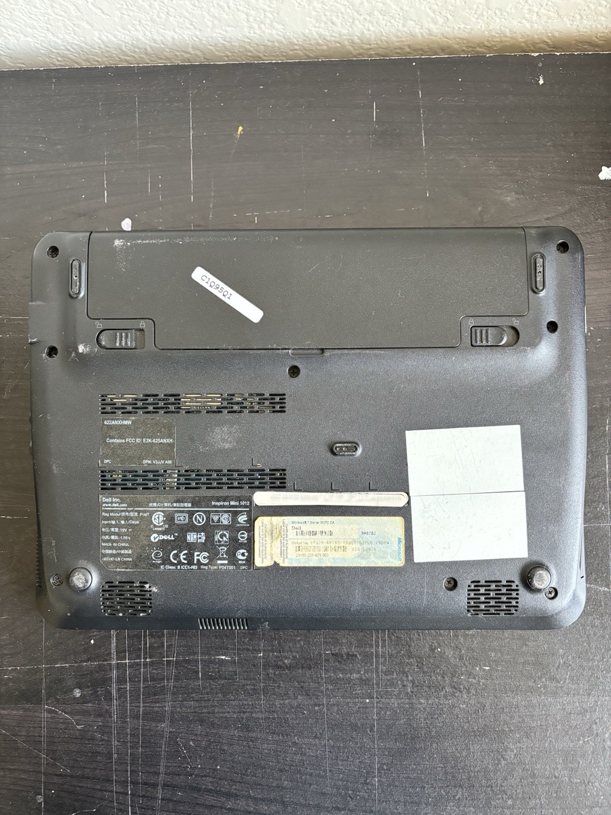 Dell Inspiron Mini 1012 Netbook – FOR PARTS/REPAIR – No Cord