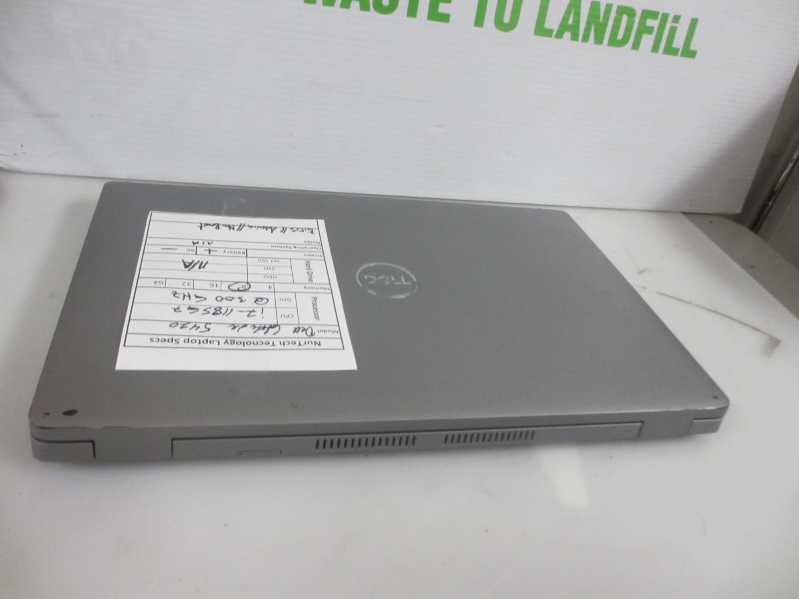 Dell Latitude 5420 i7-1185G7 3.00GHz 8GB Laptop [NO OS/AC/HDD] BIOS