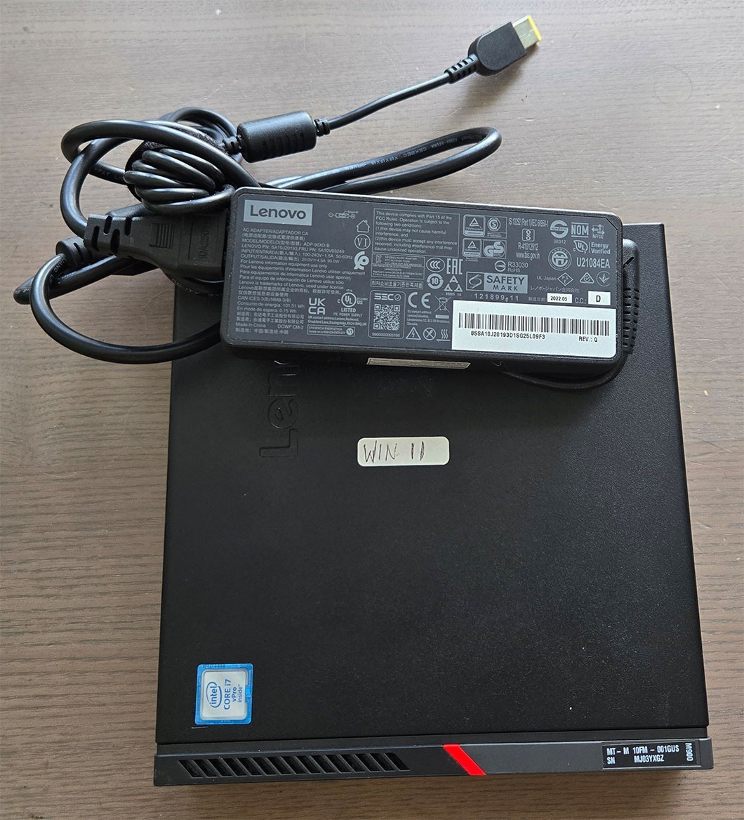 LENOVO THINKCENTRE M900 i7-6700T 2.80GHz 8GB 128GB SSD WIN 11 PRO