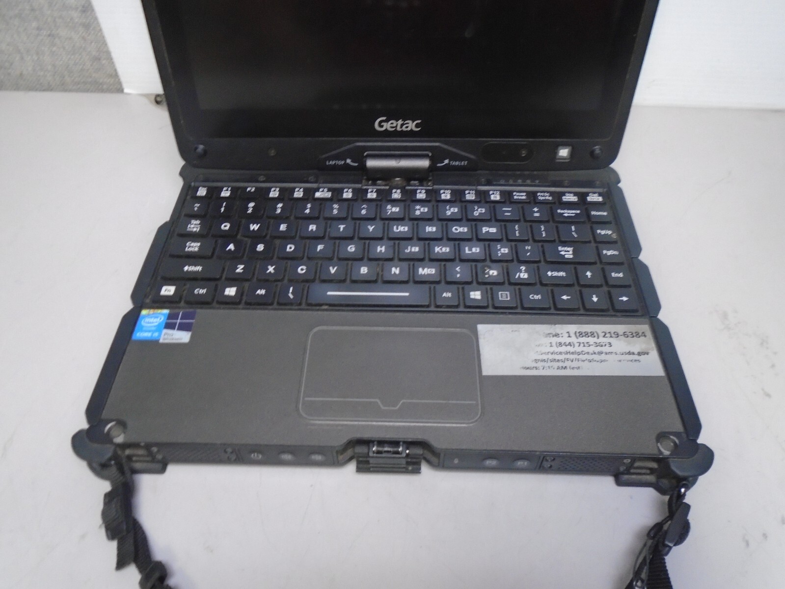 Getac V110 G2 11.6″ i5-5200U 2.2GHZ 4GB Wbcm Laptop [NO HD/CADDY/OS/AC] + Pen