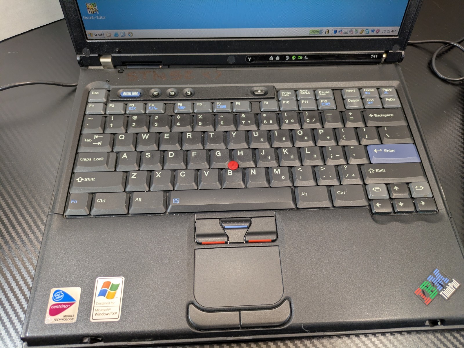 (2) IBM ThinkPad T41 Vintage Laptops XP 768 MB RAM 40GB IBM Era Excellent, READ