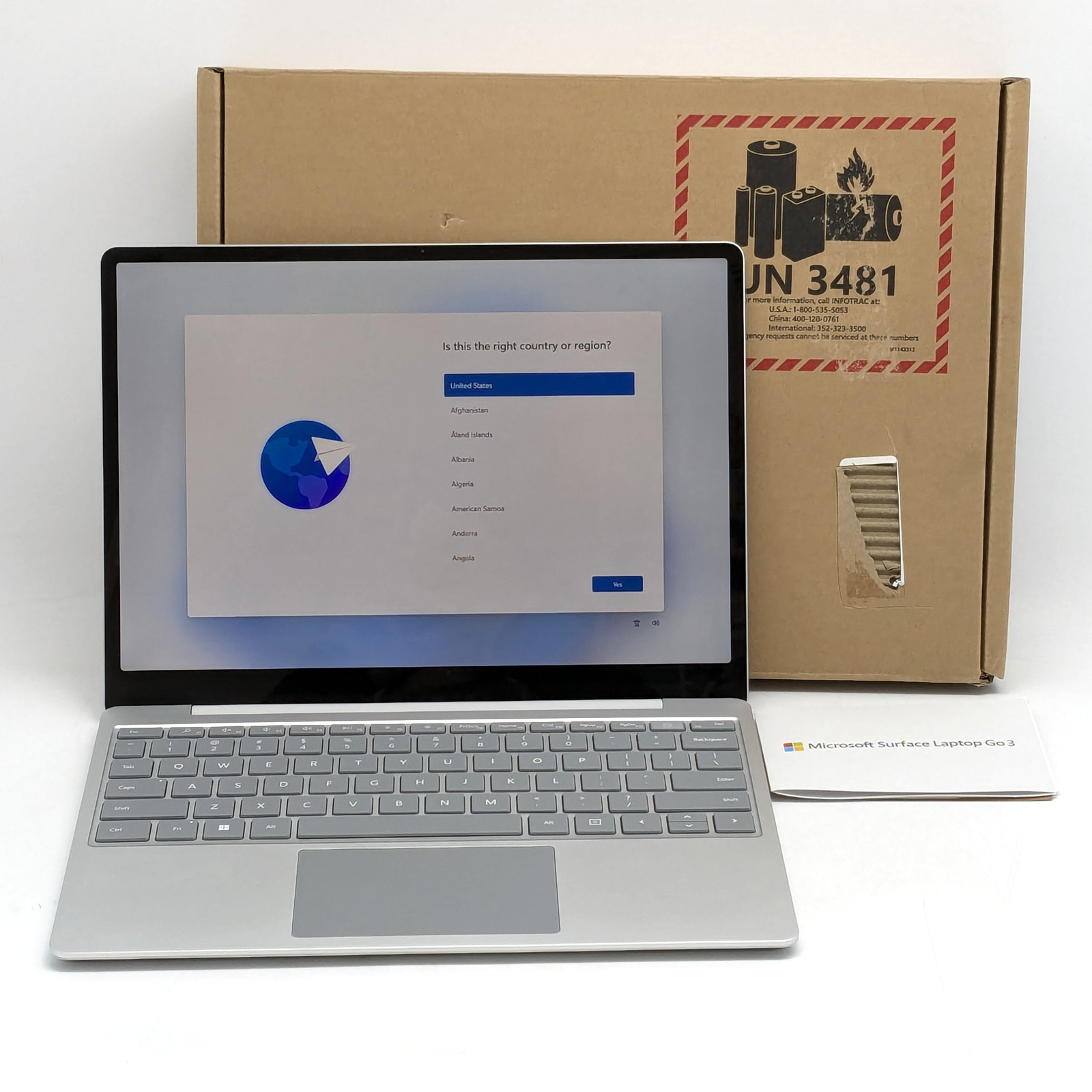 Microsoft Surface Laptop Go 3 12.4″ i5-1235U 8GB DDR5 256GB SSD Windows 11 Home