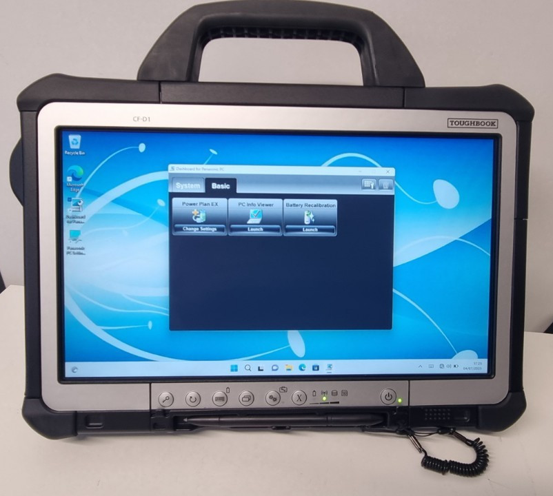 PANASONIC TOUGHBOOK CF-D1 MK3 i5-6300U 2.40GHZ 16GB 1TB SSD XENTRY TABLET 290HRS