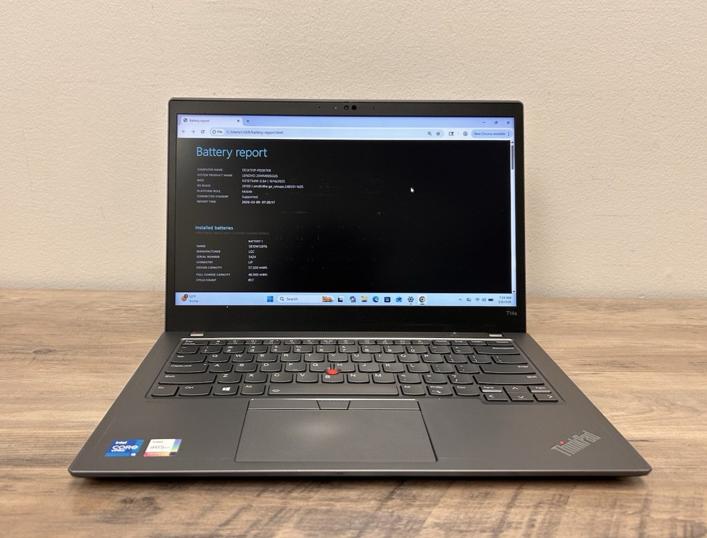 Lenovo ThinkPad T14s Gen 2 Intel Core i5 |20WM005GUS-Touch| 16GB RAM | 256GB SSD