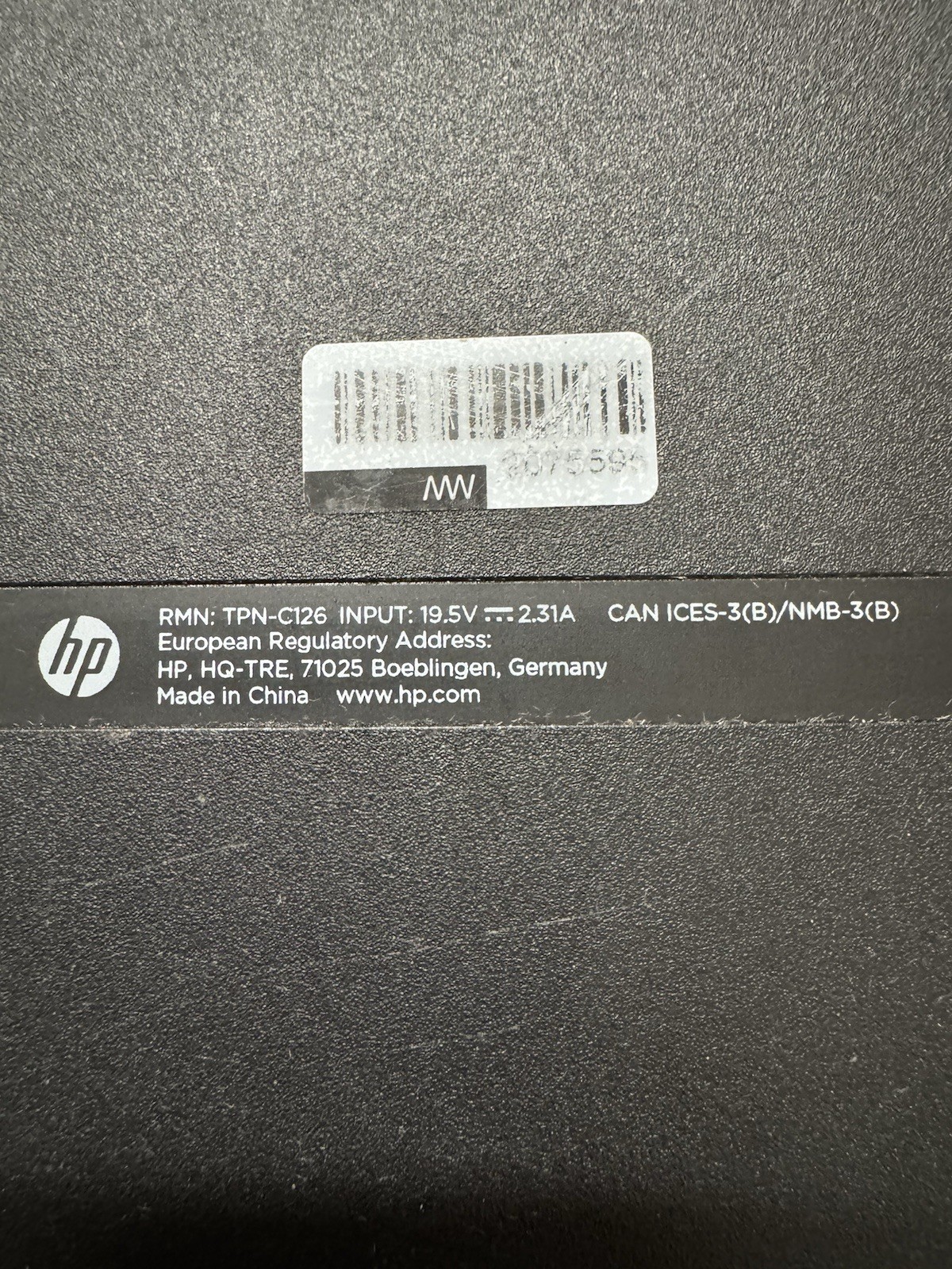 HP 15 Laptop AMD A6 4GB 500GB 15.6″ Parts/Repair No Charger