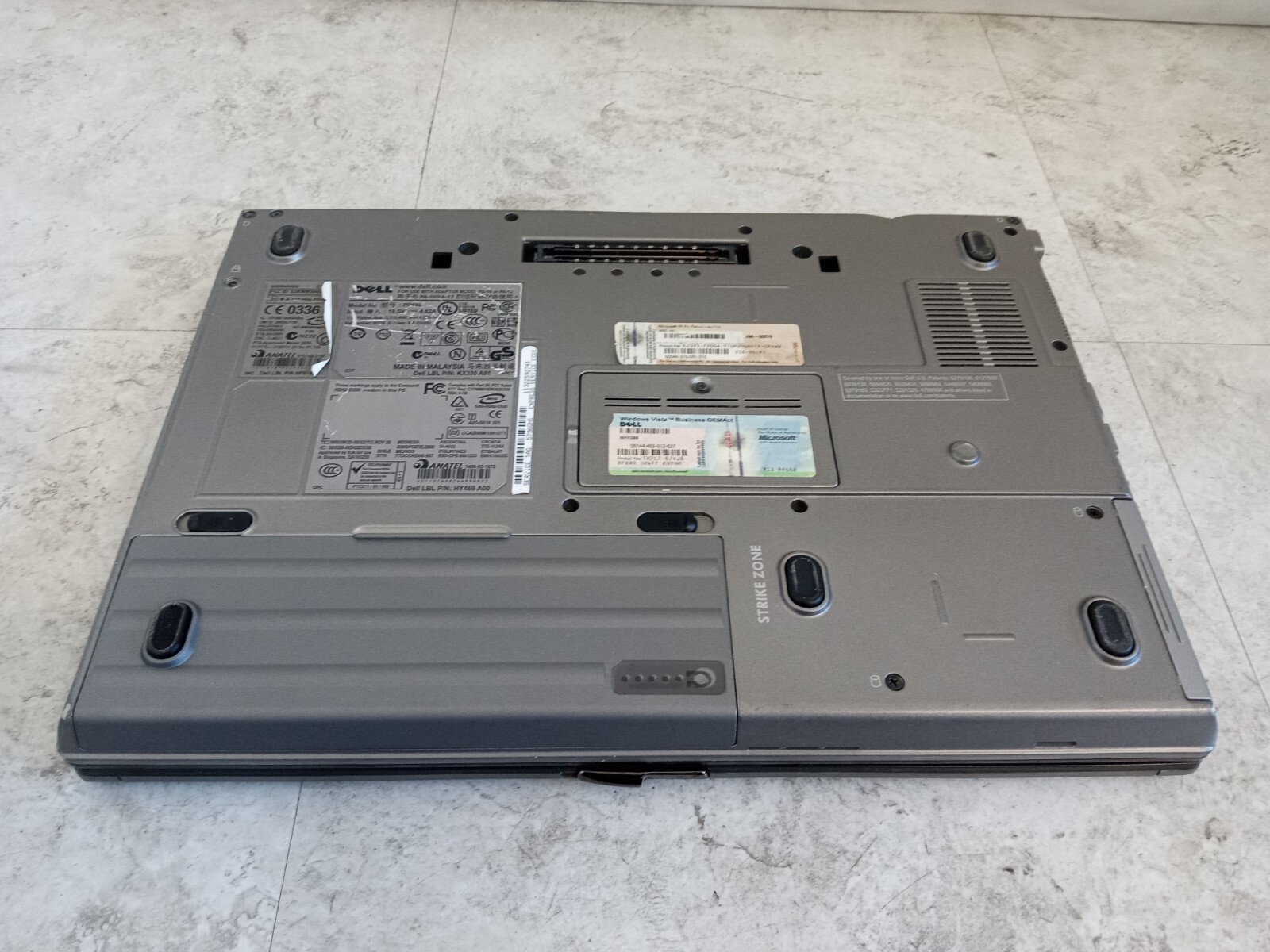 Dell D620 14″ Laptop Intel Core 2 Duo 2GB RAM 250GB HDD XP RS232 * READ * -RR