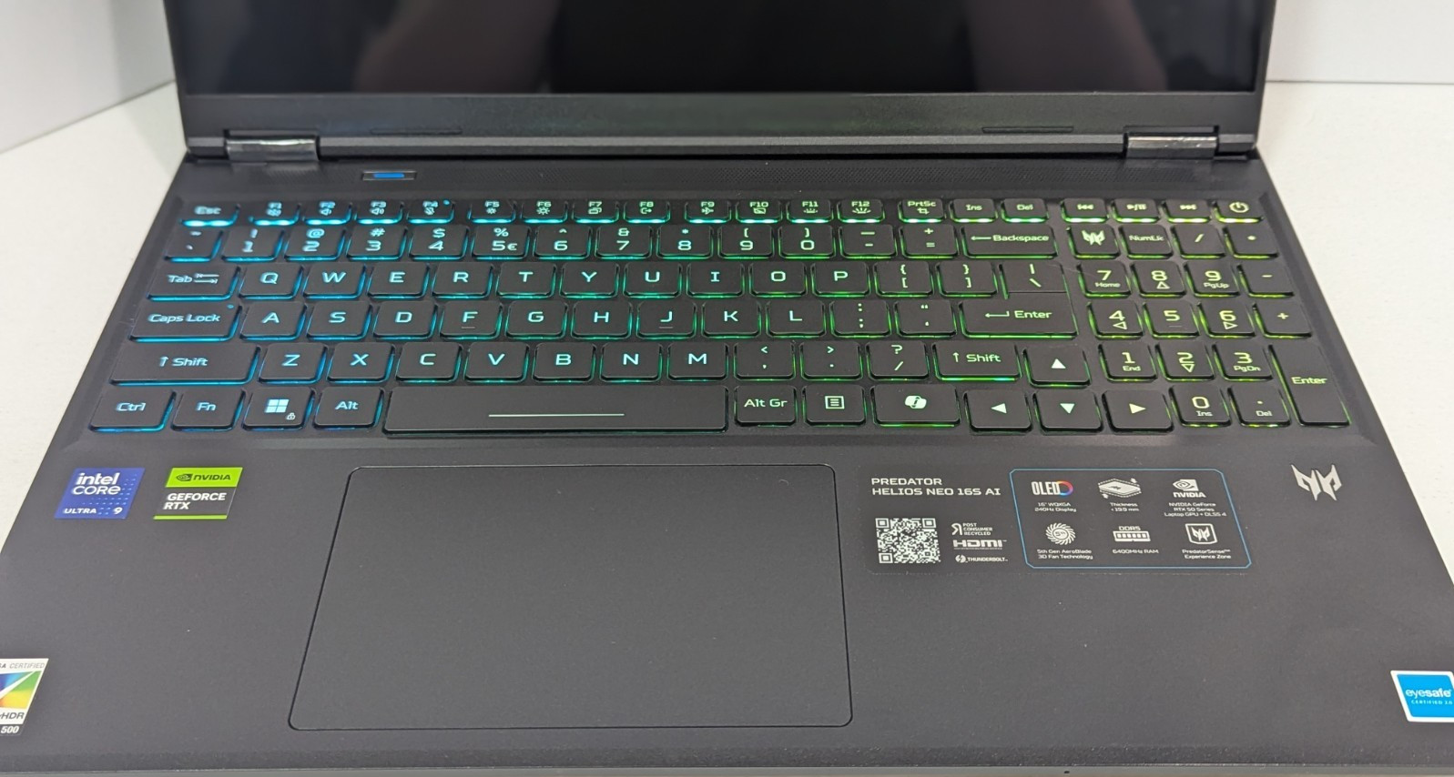 Acer Predator Helios Neo 16S Intel Ultra 9 275HX 32GB RAM NVIDA GeForce 5070 Ti