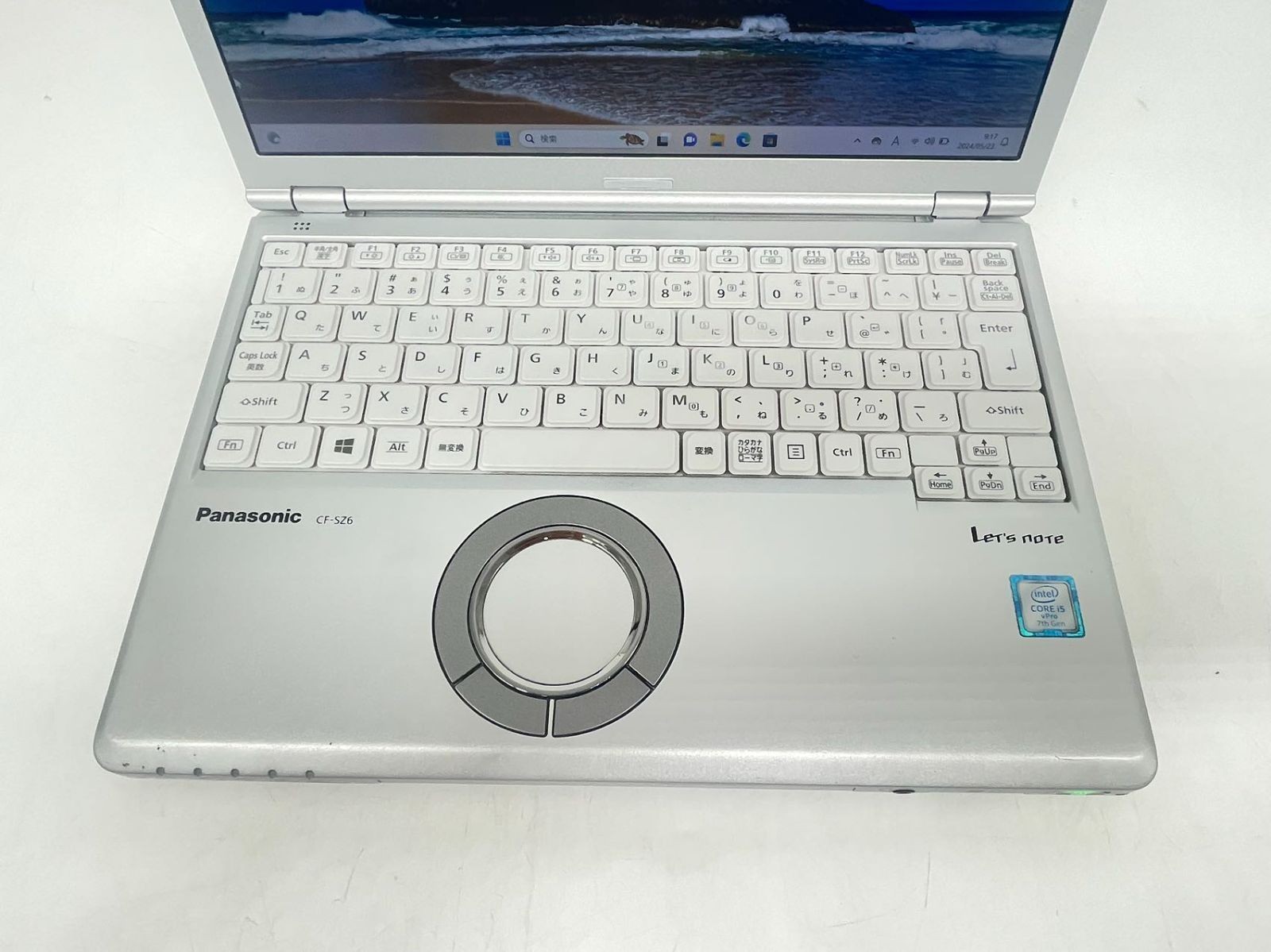 Panasonic Let’s Note CFSZ6 Intel Corei5 128GB SSD, 4GB memory Used