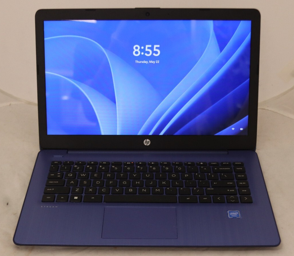 HP Stream 14-cb171wm 14″ Celeron N4020 1.1GHz 4GB RAM 64GB SSD