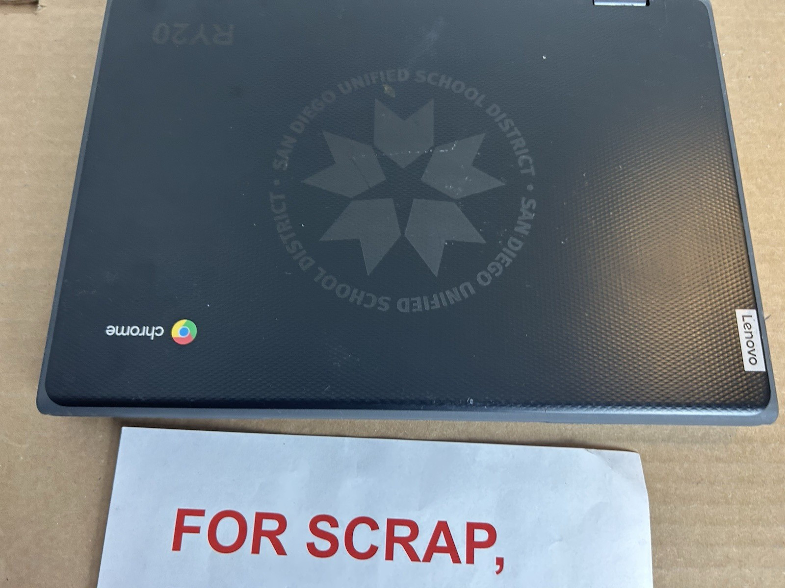 Lenovo Chromebook 300e 2nd Gen 11.6″ 2in1 Laptop For Parts, Not work or repair