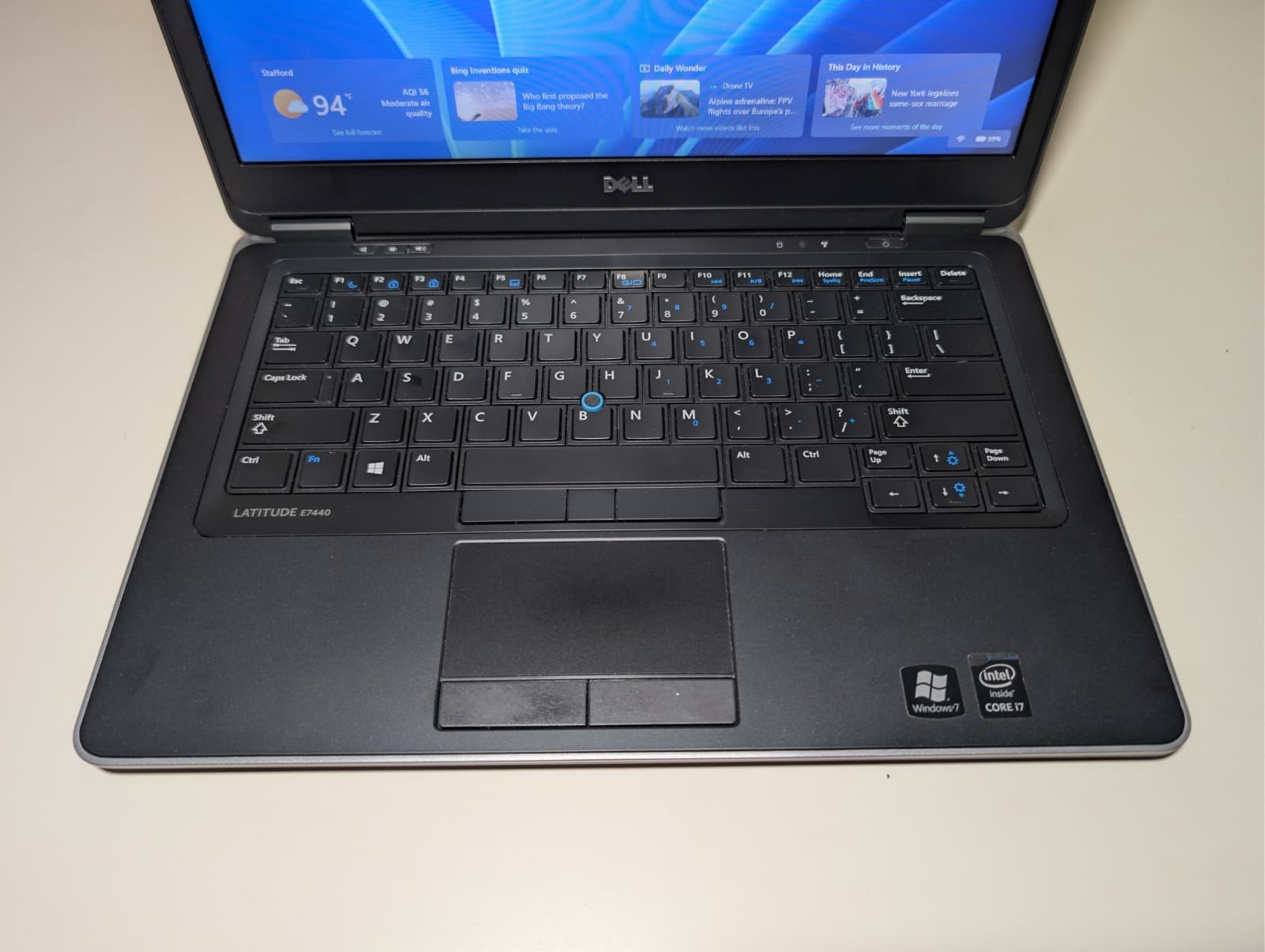 Dell Latitude E7440 | i7 4th Gen 8GB RAM 256GB SSD | Win 11 Pro Excellent Batt