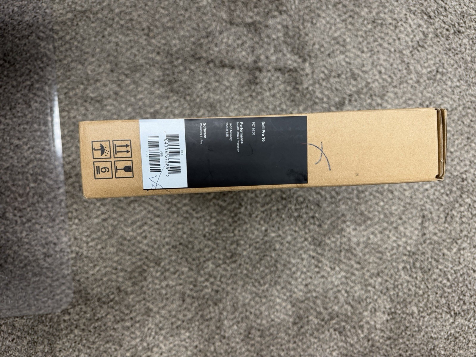 Dell Pro 16 PC16250 16” INTEL ULTRA 5 16GB 256GB SSD Win 11 PRO – 2TG61 – NEW