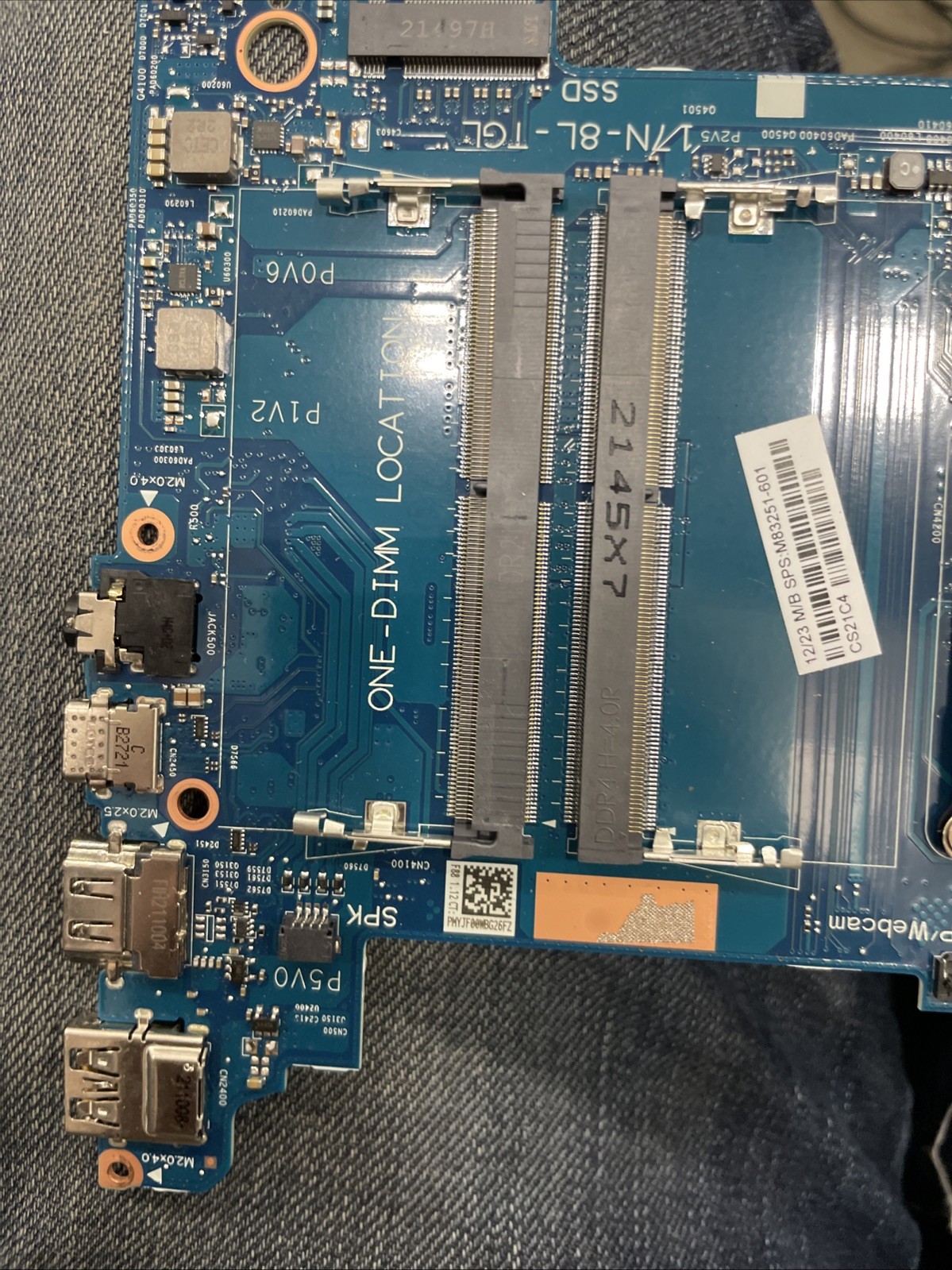 HP 17-CN1053CL 17.3” Motherboard