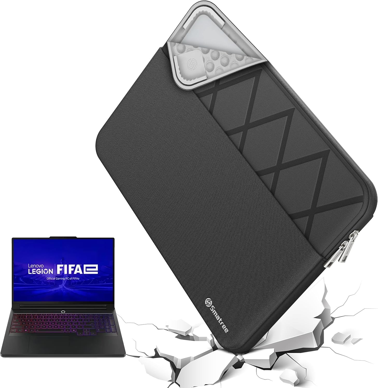 Shockproof Sleeve for 16″ Lenovo Legion Pro 7i Gen 10 Gaming Laptop, Accessory P