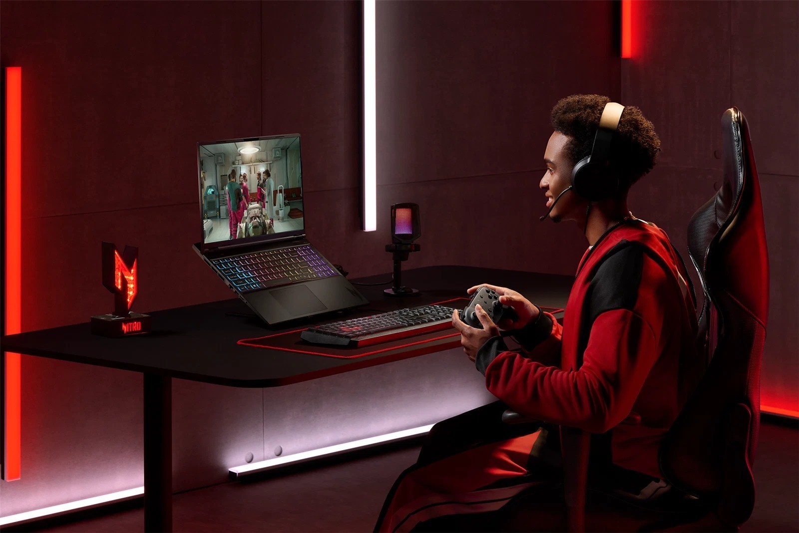 Acer Nitro Slim 16″ Gaming Laptop RTX 5070 TI Ryzen AI 7 350 16GB RAM 512GB SSD
