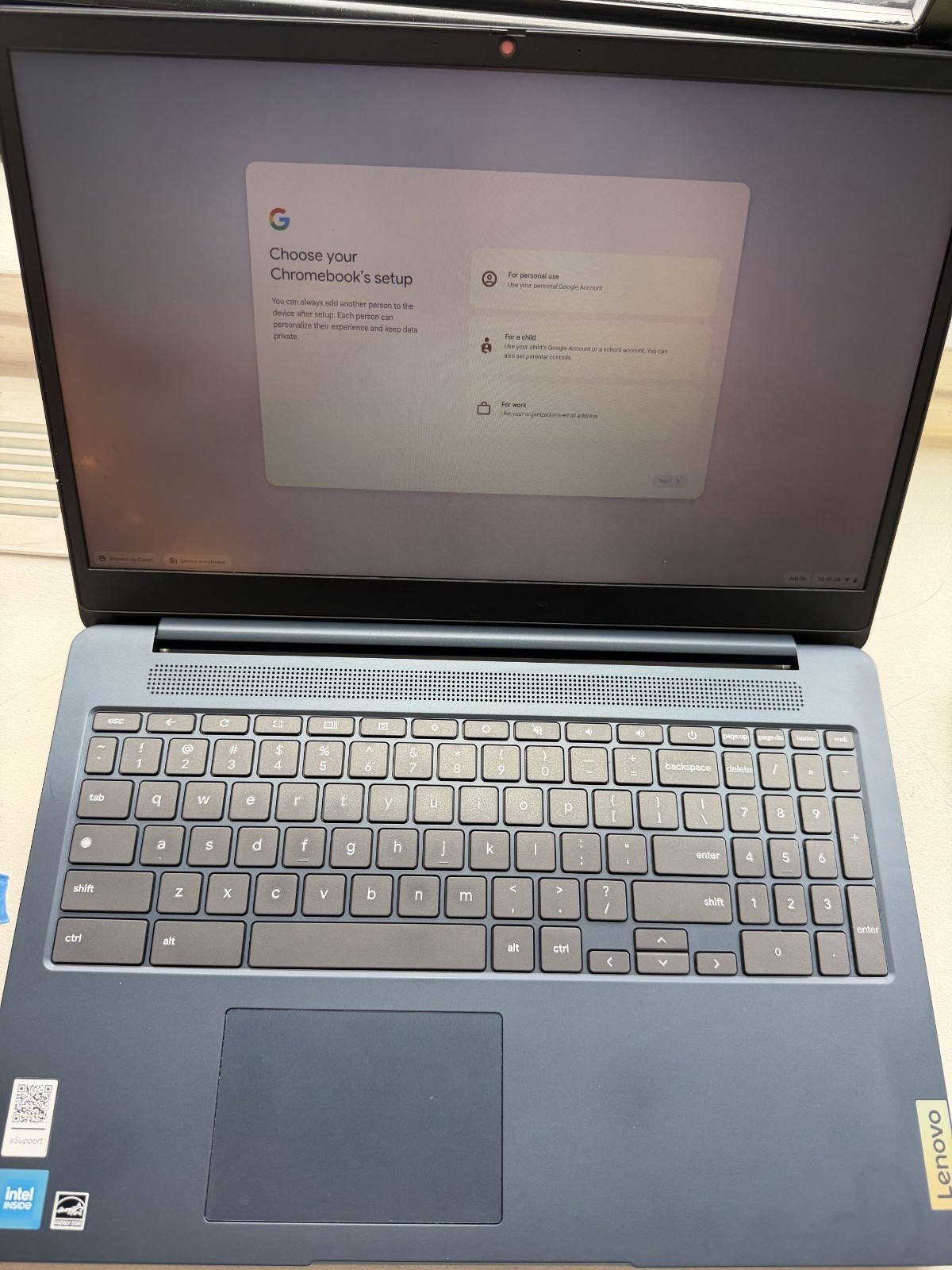 Lenovo IdeaPad 3 Chromebook 15.6″ Celeron N4500 8GB 64GB | Charger Incl