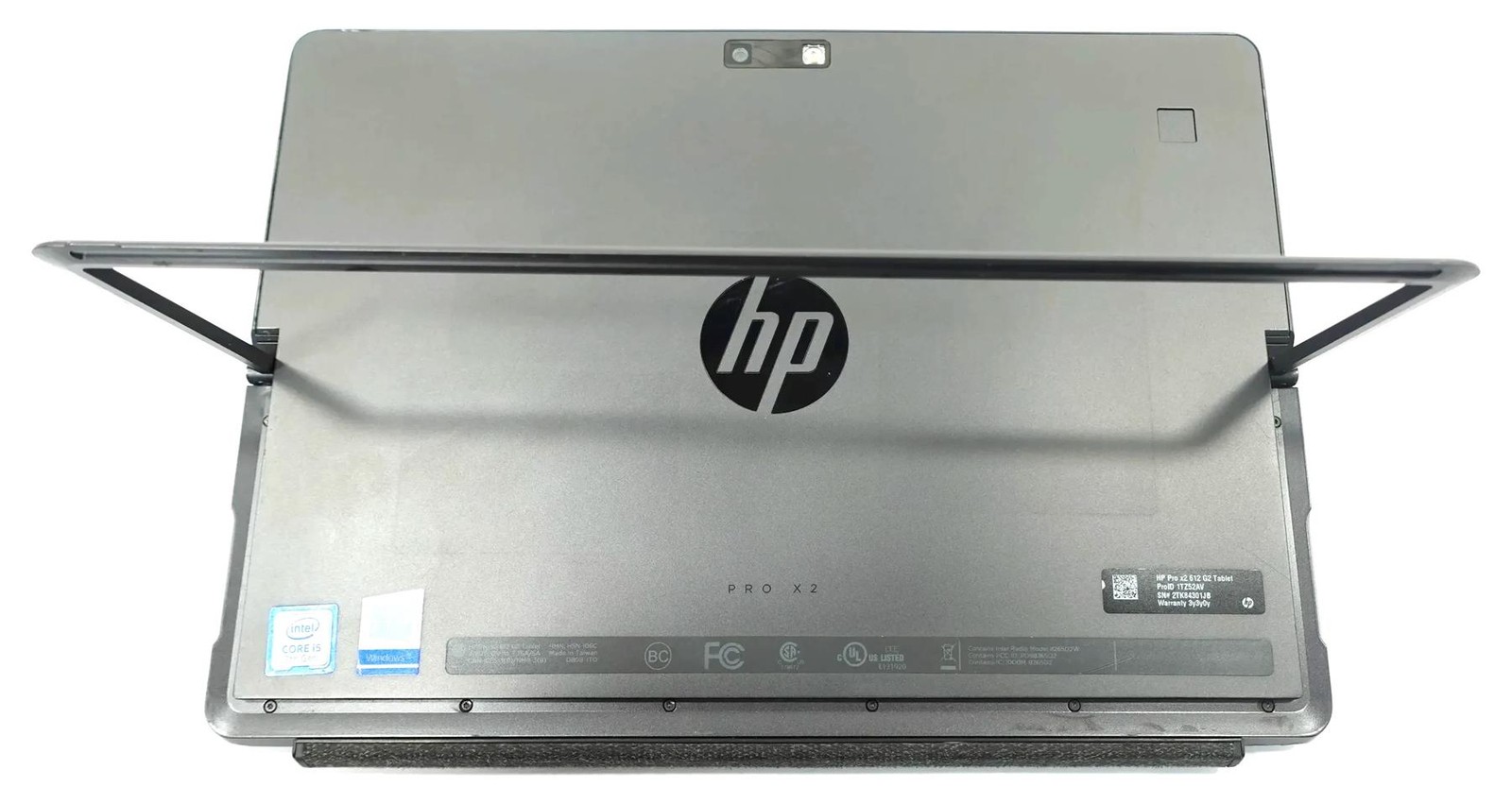 HP Pro X2 612 G2 Tablet Core i5-7Y54 1.20GHz 8GB 256GB SSD