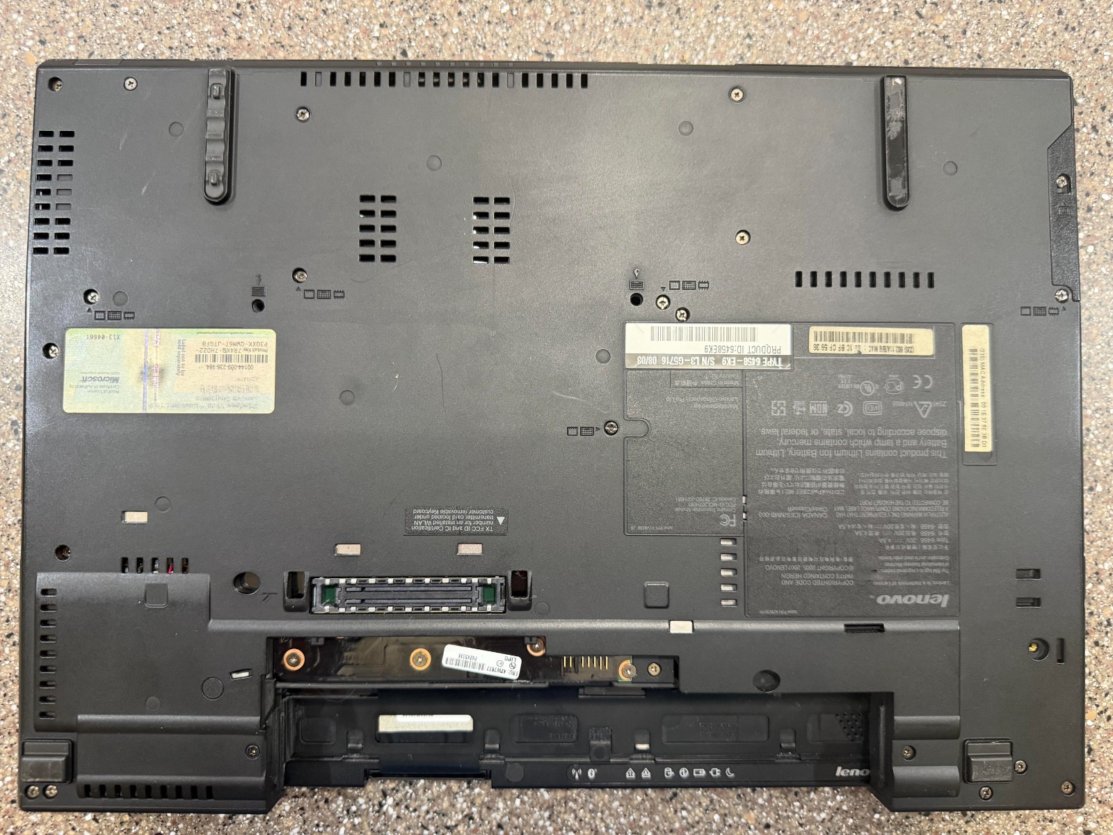 Rare Lenovo ThinkPad T61p 15.4″ WUXGA 1920×1200 T7800 4GB Win10 Pro Quadro FX570