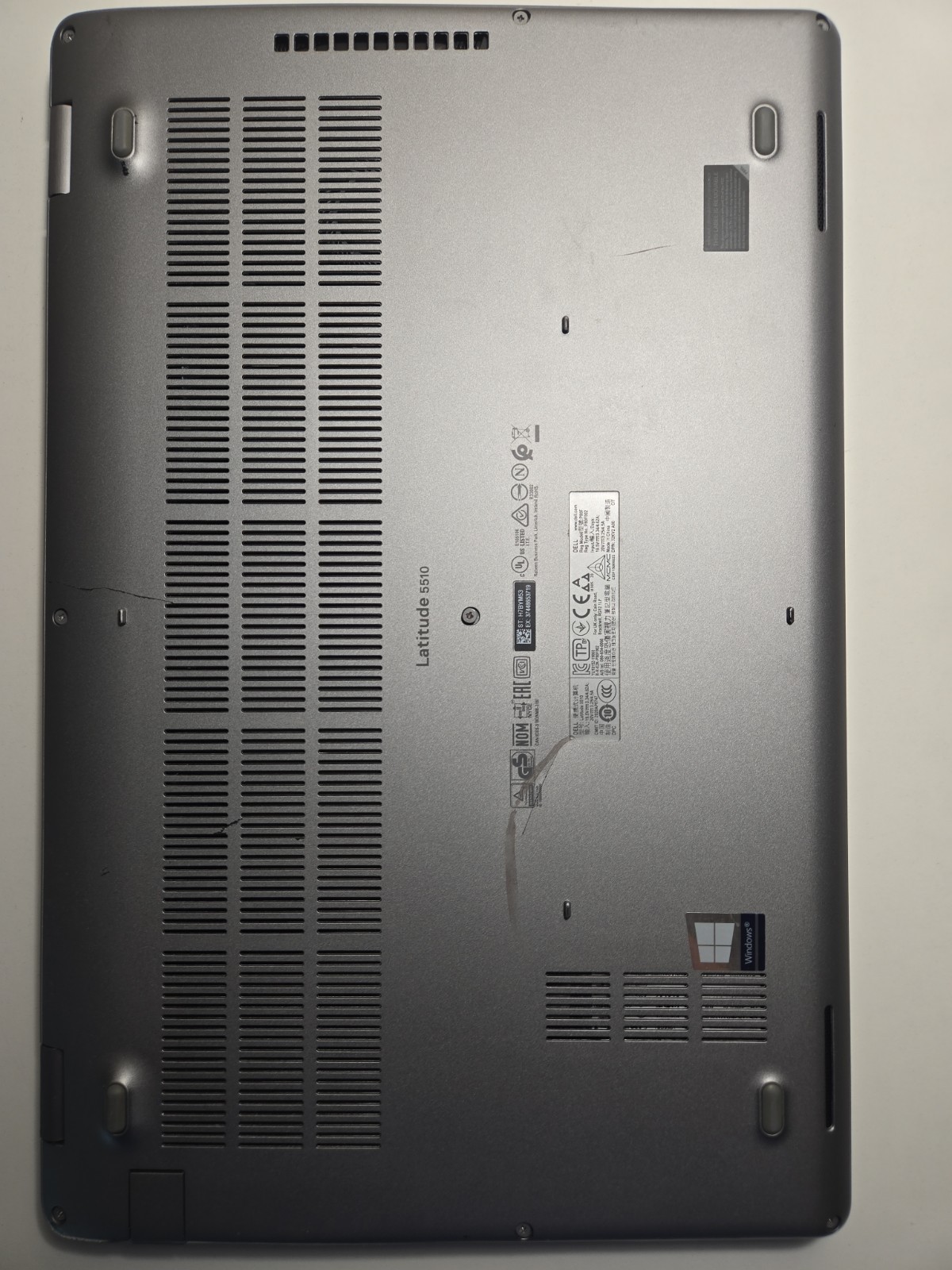 Dell 15,6″/i5-10310/8Gb/ssd 250Gb/Camera, Battery Work NO AC #40