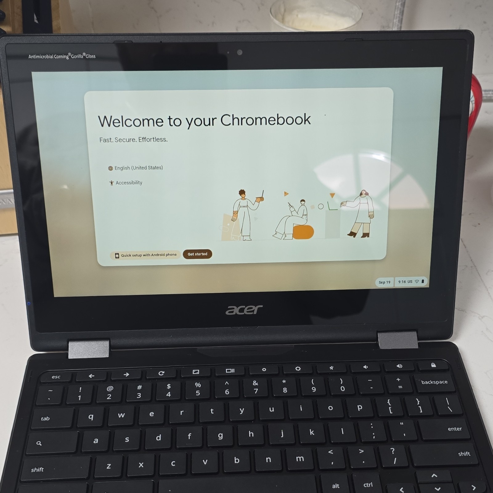 Acer Chromebook R752T 11.6″ 4GB 32GB eMMC Black Wi-Fi Bluetooth Laptop