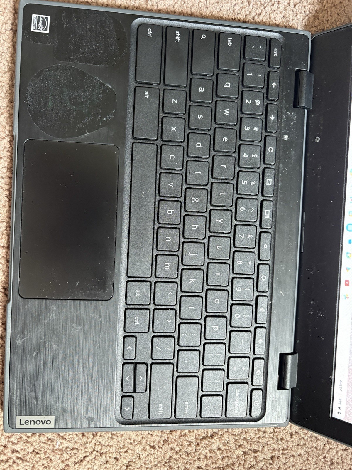 Lenovo 100e Chromebook 2nd Gen MTK 11.6″ (32GB, 4GB RAM) + Charger + Carry Case