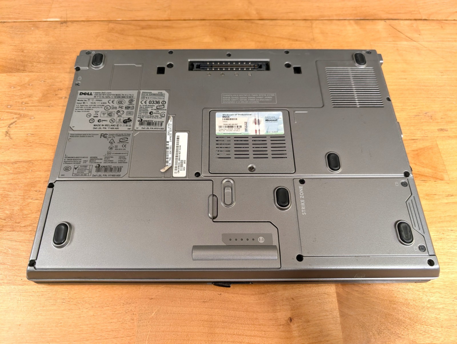 Dell Latitude D830 C2D 2.6Ghz 2GB 80GB XP Pro Serial Port DVD WiFi ~ COMPLETE!