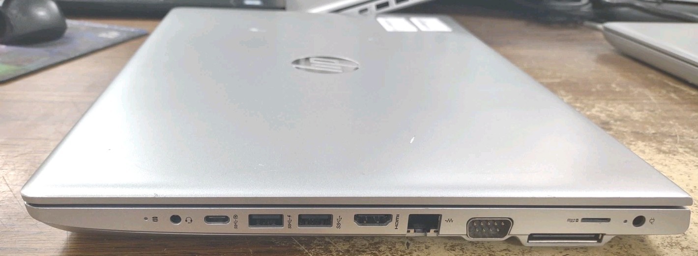 HP ProBook 650 G5 15.6″ W/ Intel i5-8365U @ 1.6GHz, 8GB, 256GB.