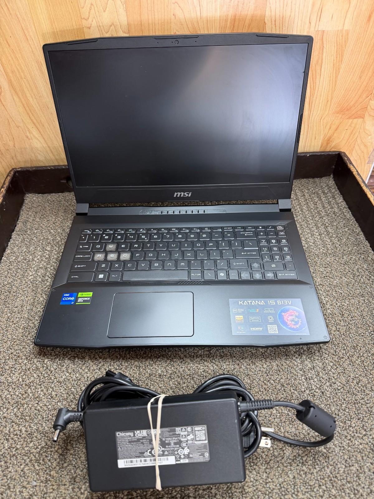 MSI Katana 15 B13VEK 15.6″ i7-13620H 2.4GHz 16GB RAM 1TB SSD GeForce RTX 4050