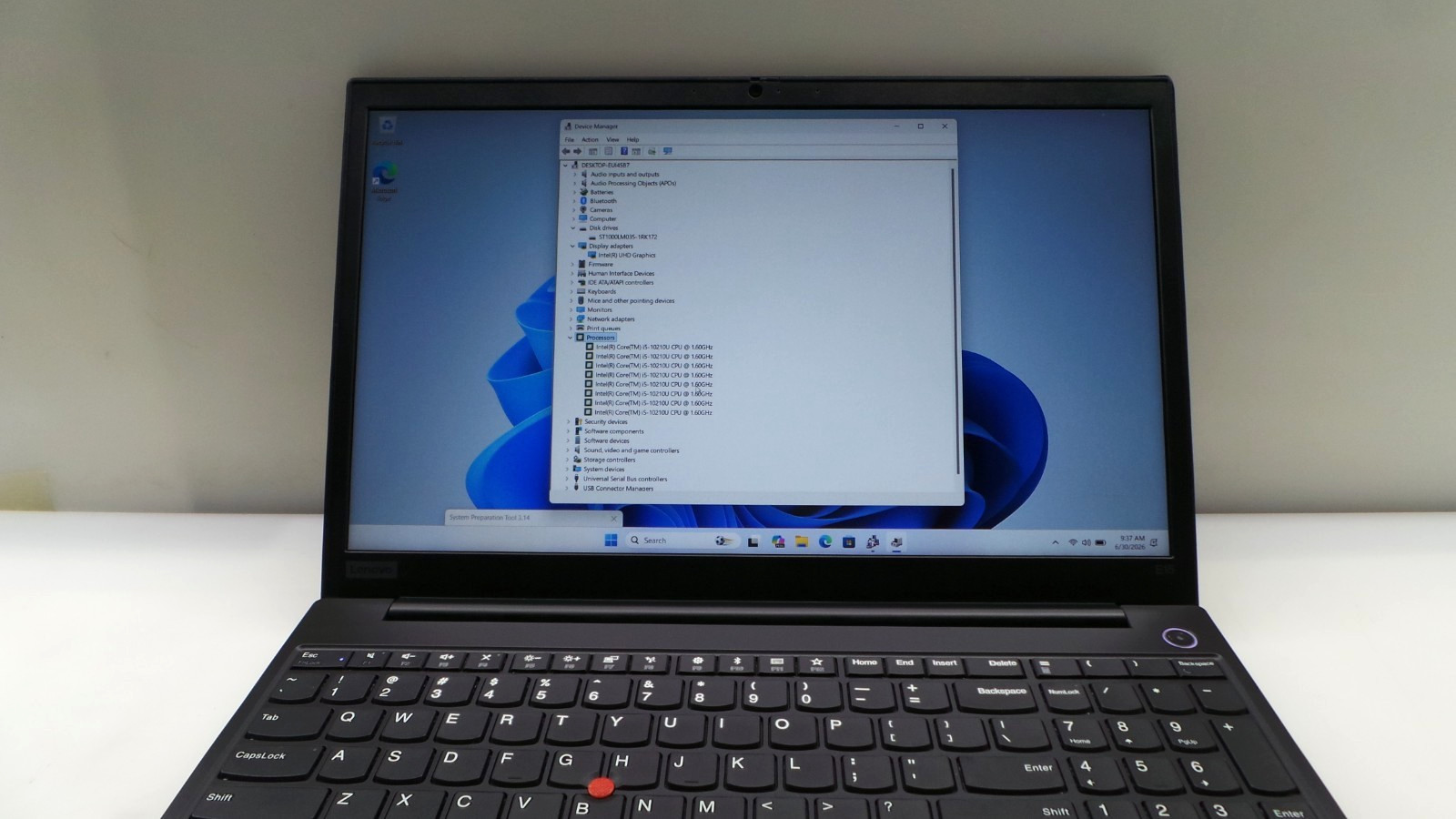 Lenovo ThinkPad E15 | 15.6” | i5-10210U 1.60GHz | 8GB RAM 1TB HDD | WIN 11 PRO