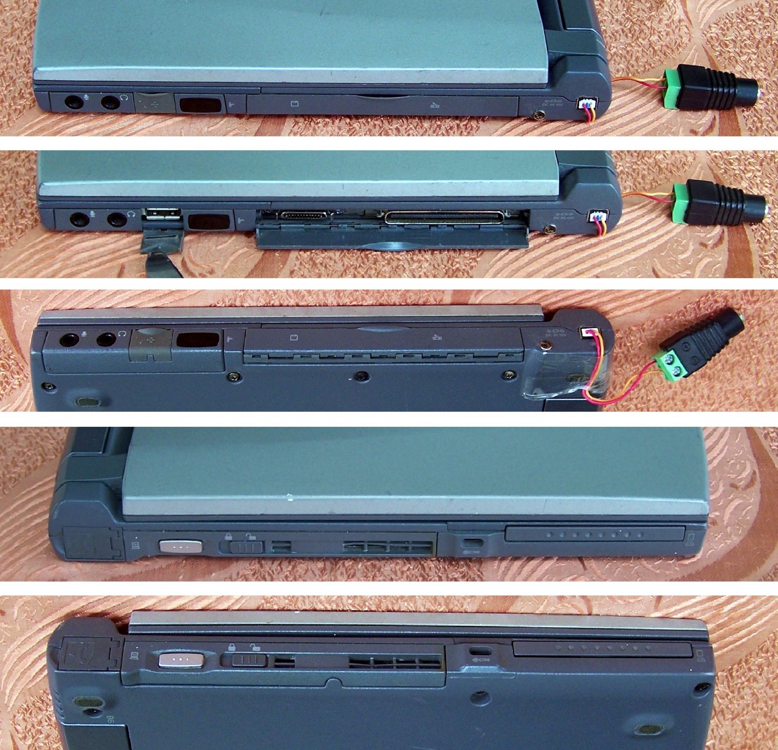 Win95 Toshiba Portege 3110CT Pentium 2, 300MHz 64MB 4GB Floppy Dos-ΝΟ armada cds