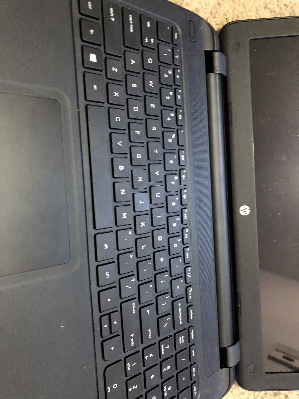 HP 15-f211WM Black laptop PARTS ONLY NO HDD