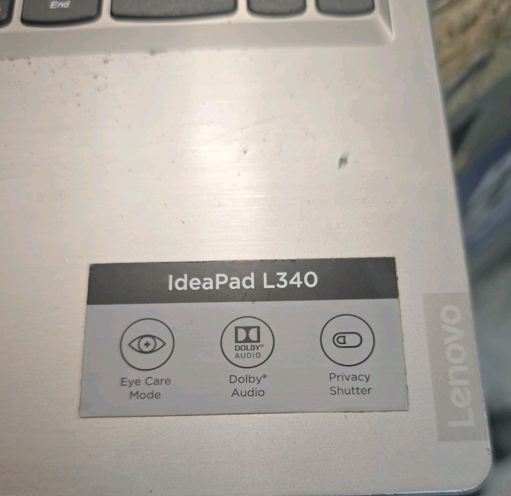 Lenovo IdeaPad L340 AMD Ryzen 3 3200U 2.6GHz 8 GB 1tb Hard Drive FREE SHIPPING.