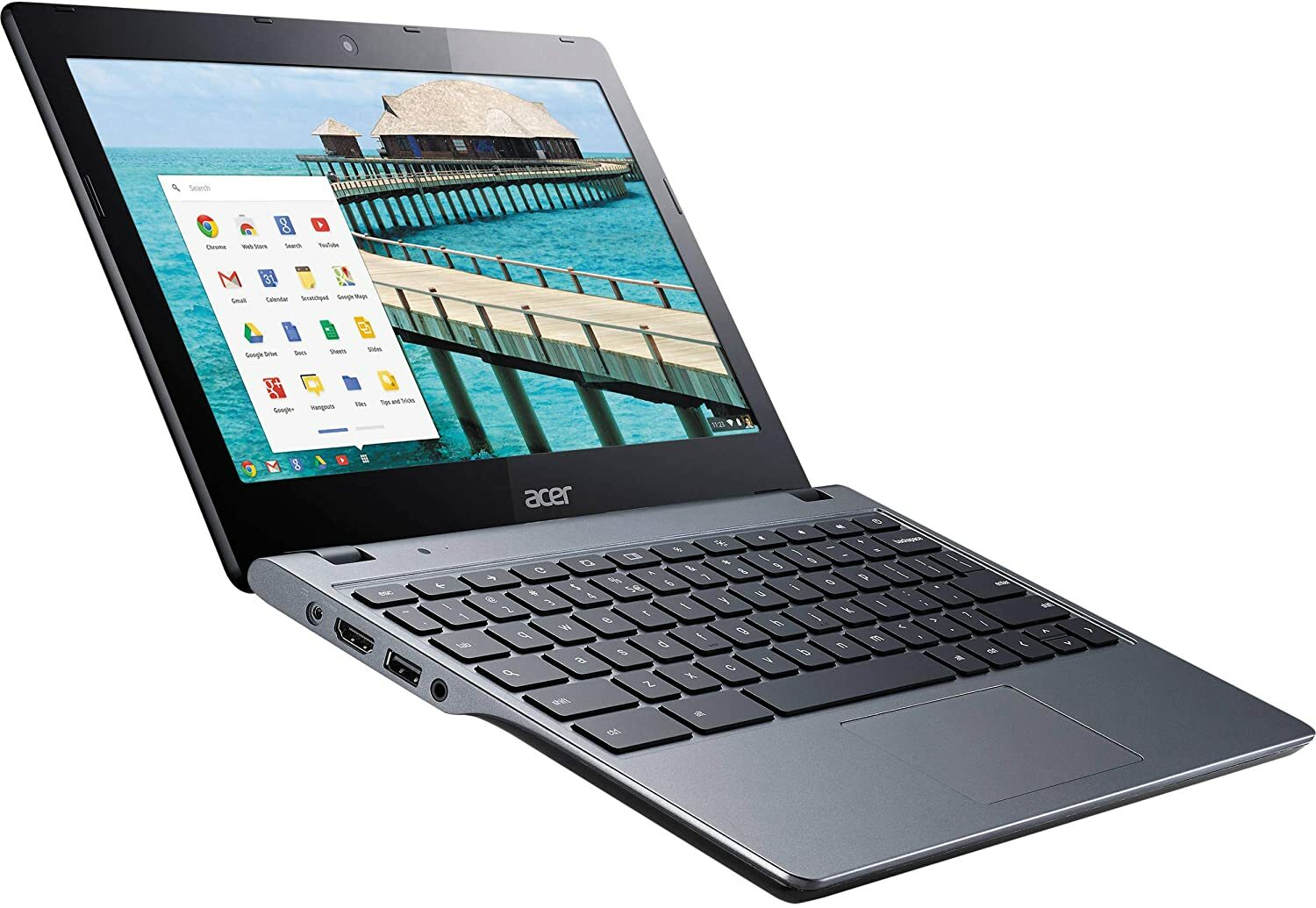 Acer C720 Chromebook C720-2844 11.6″ 16GB, , 1.4GHz, 4GB Gray OK Condition
